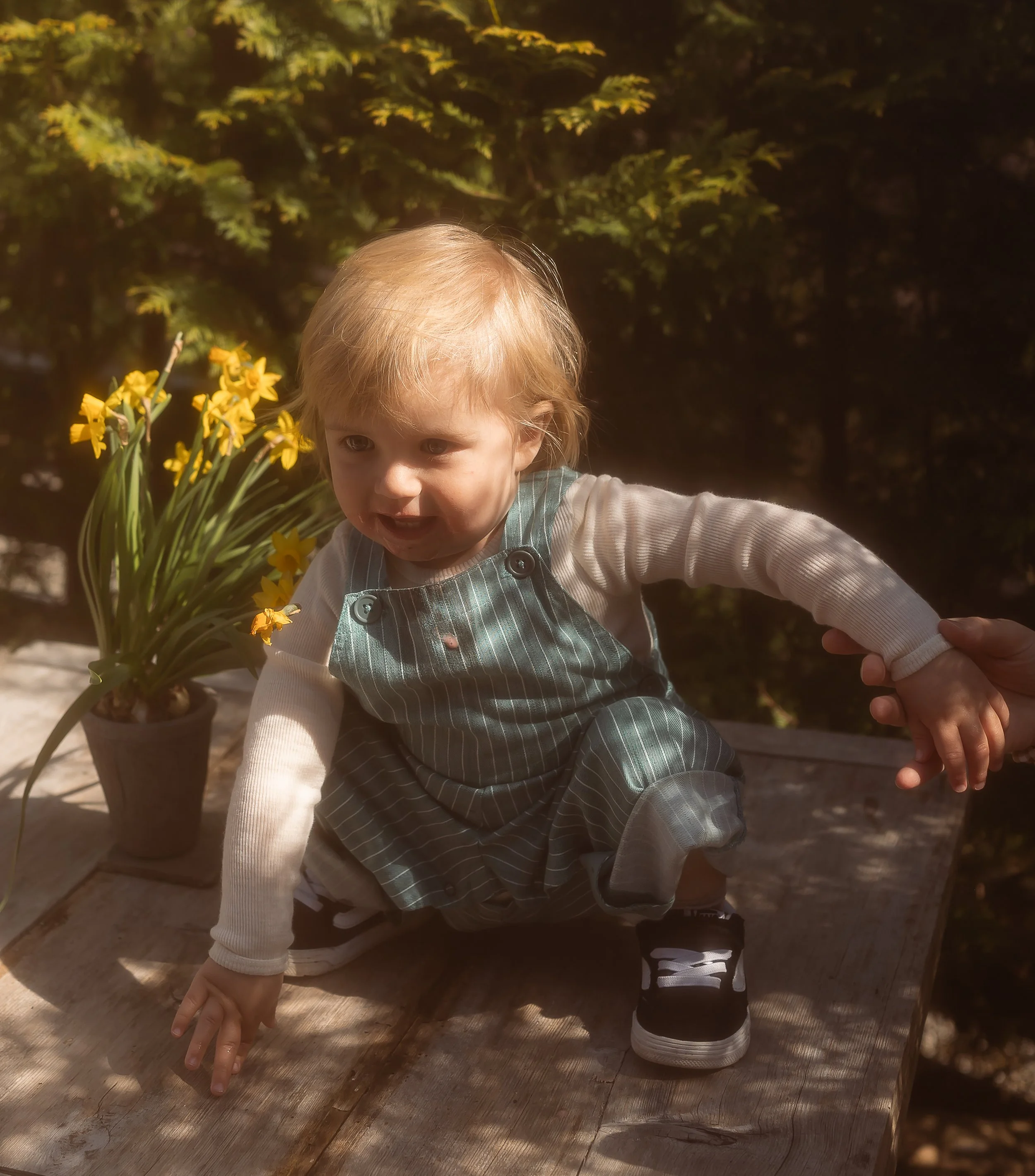 dokumentarisk fotografering med barn utendørs