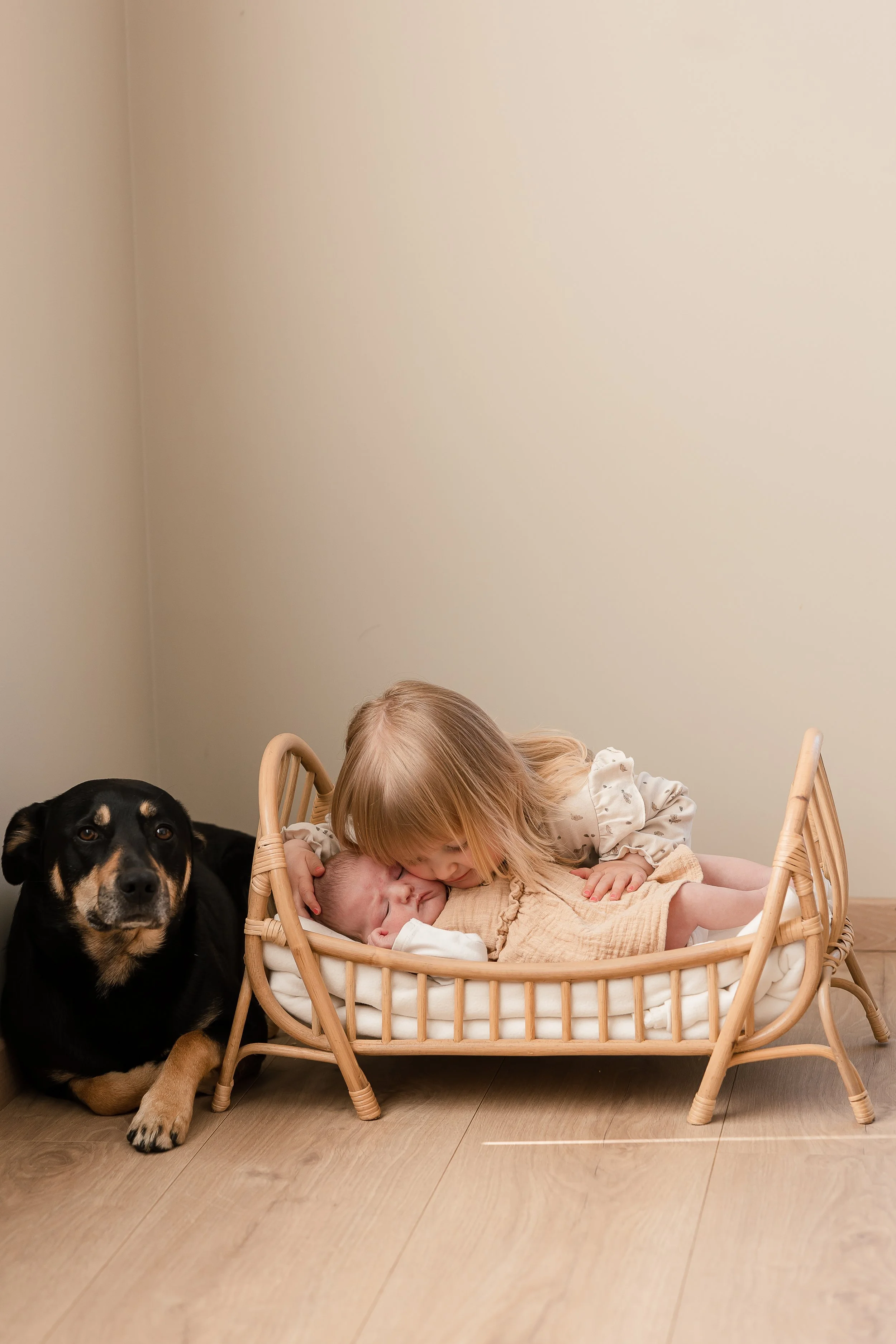 Nyfødt- og søsken fotografering Farsund