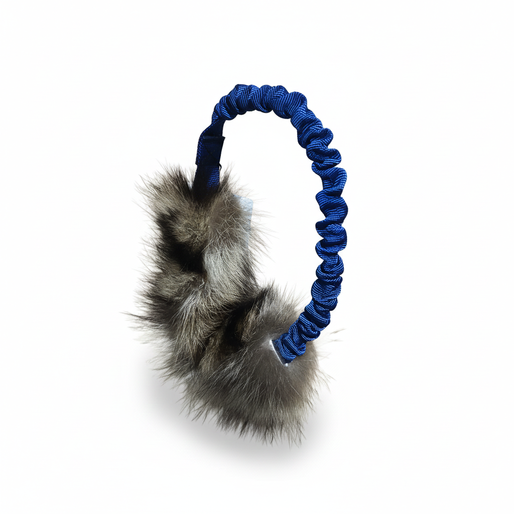 Dog Toy, Dog Tug Toy, Fur Tug, Fur Toy, Real Fur
