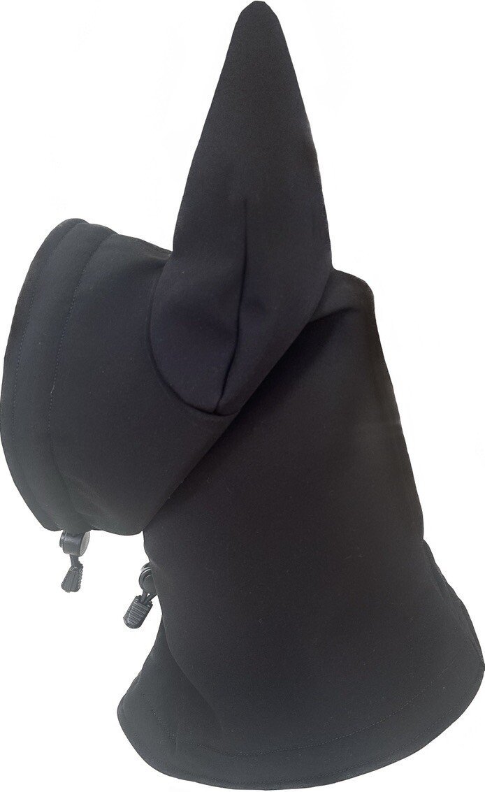 Dog hat, Dog Snood, Dog Toque, Winter, Winter Hat, Cropped Ear, Batman Dog Hat