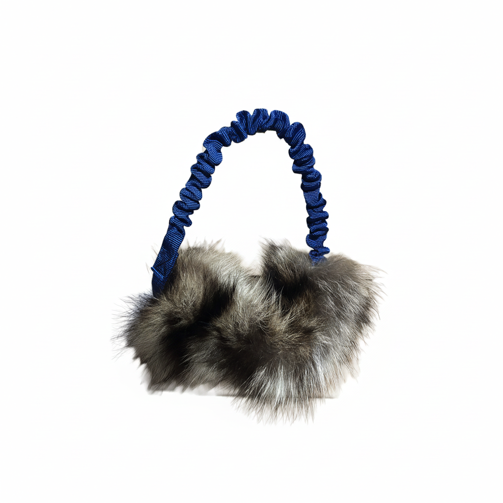 Dog Toy, Dog Tug Toy, Fur Tug, Fur Toy, Real Fur