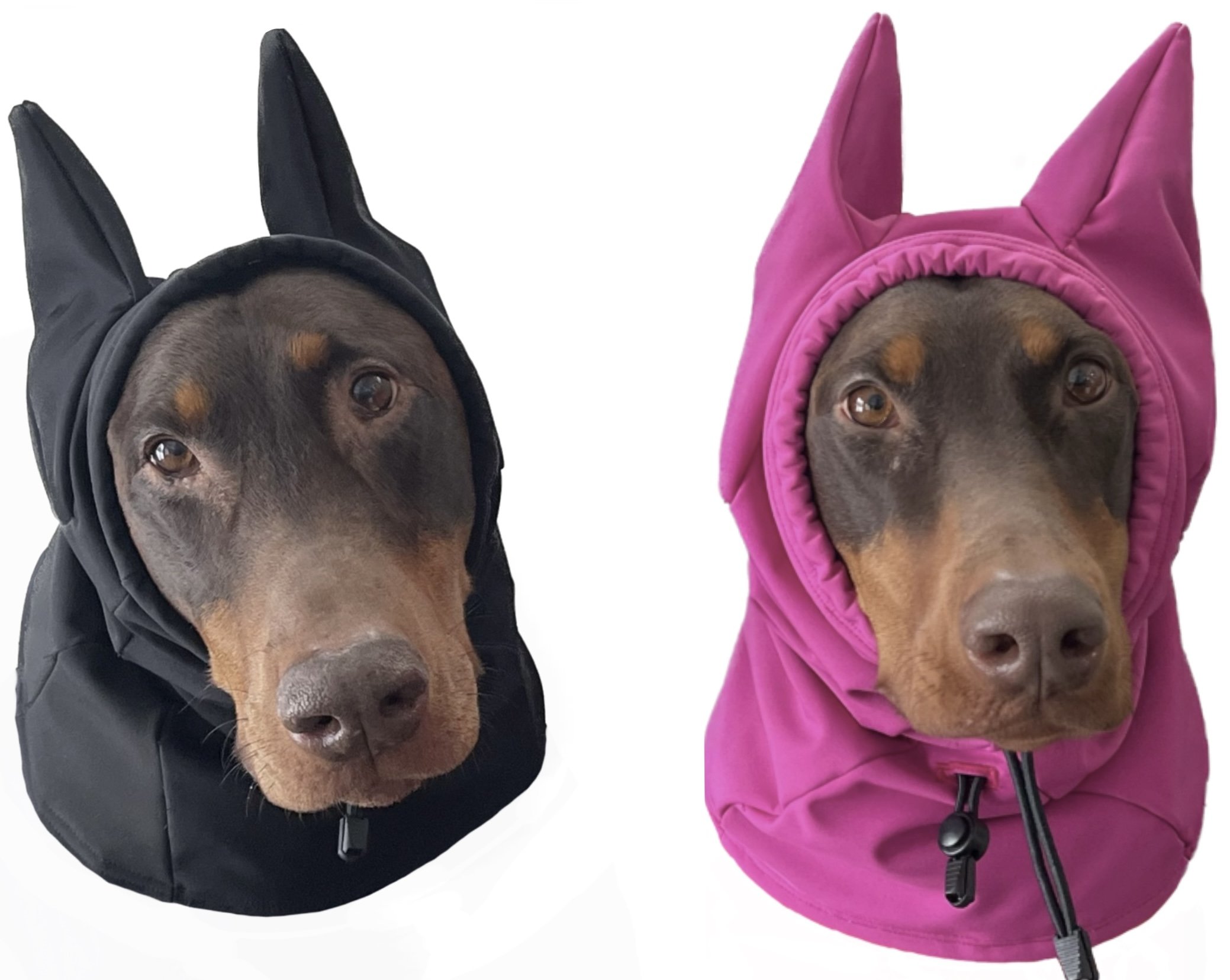 Dog hat, Dog Snood, Dog Toque, Winter, Winter Hat, Cropped Ear, Batman Dog Hat