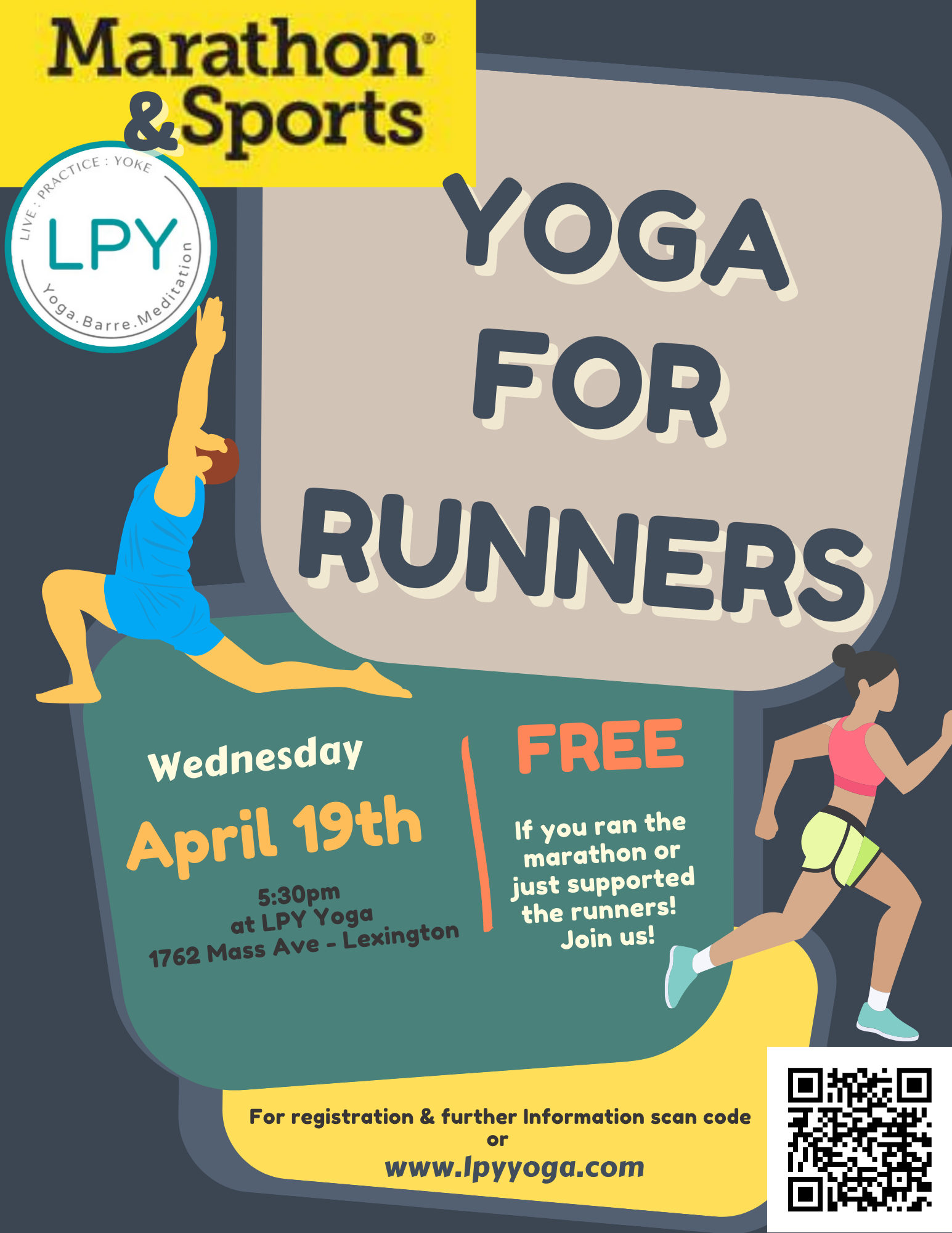 Yoga For Runners w/ Lauren Froeb 