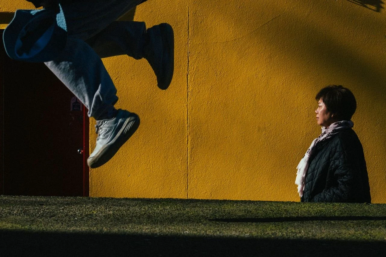 "look mom i can fly"