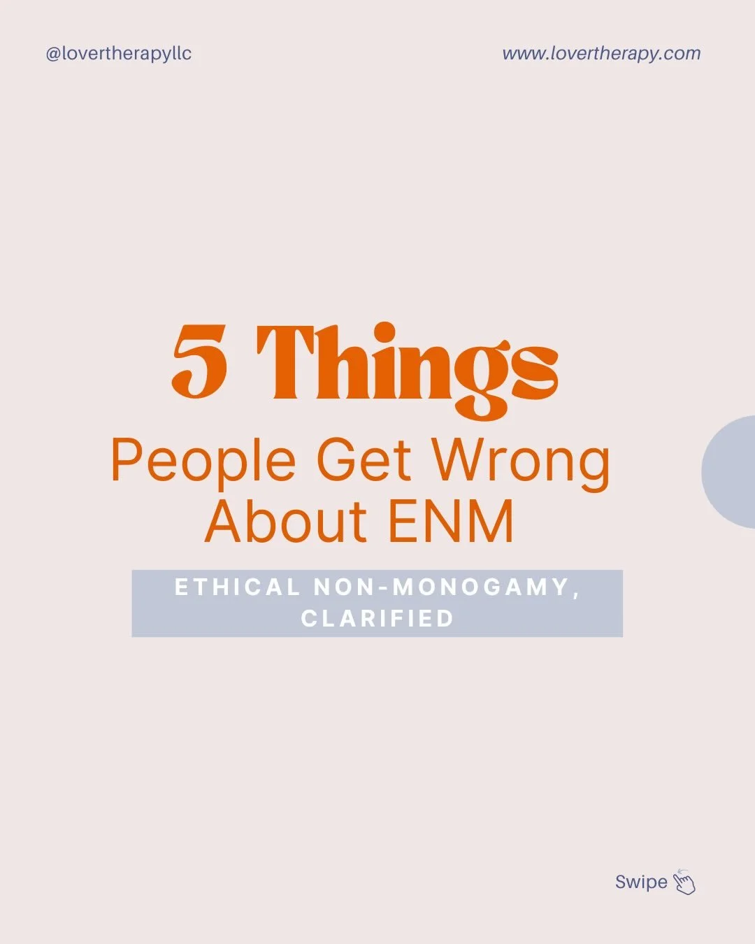 Ethical non-monogamy is often misunderstood, and those misunderstandings can create shame, confusion, or unnecessary conflict for people exploring alternative relationship structures.

Here&rsquo;s the truth:

✨ ENM isn&rsquo;t cheating.
✨ ENM isn&rs