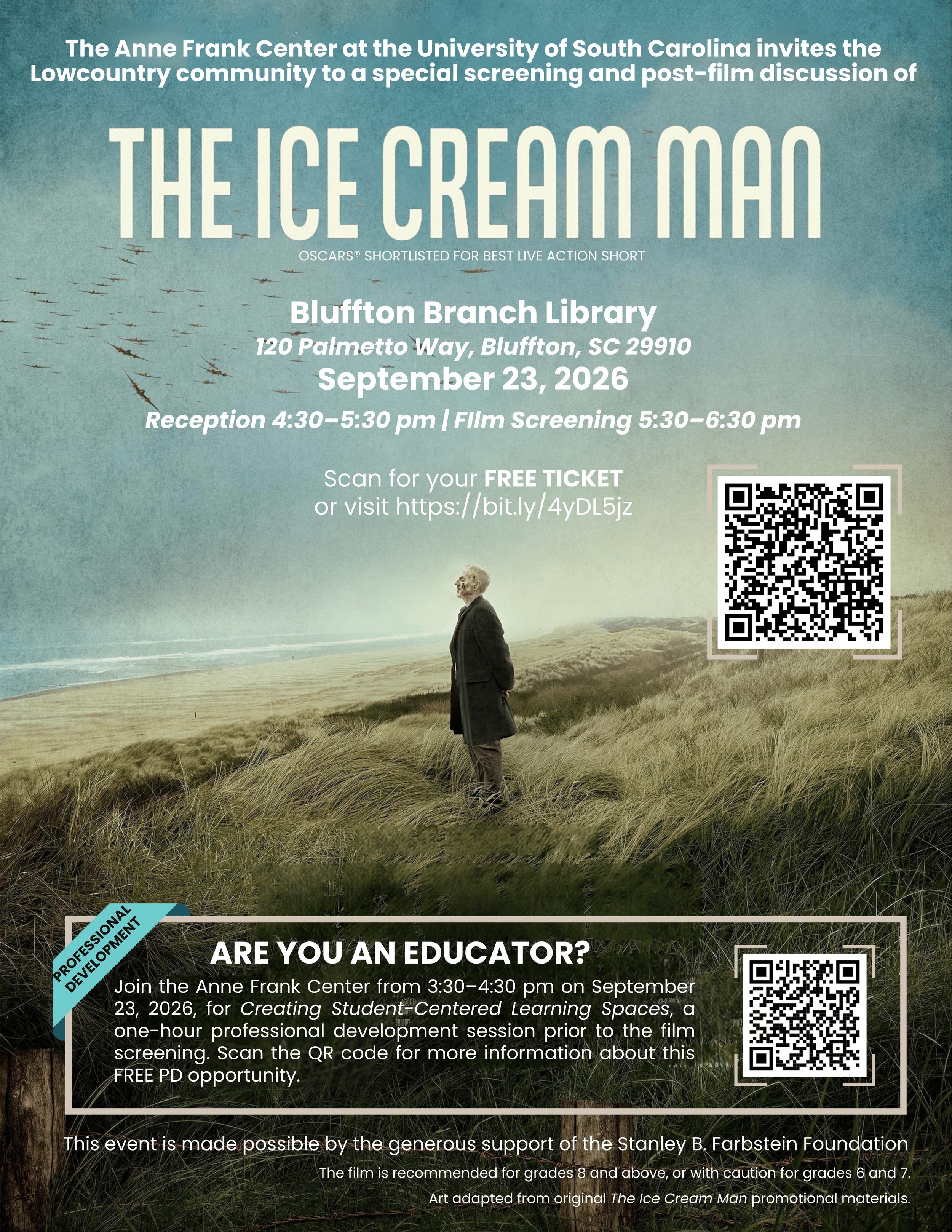 Ice Cream Man Film Screening flyer