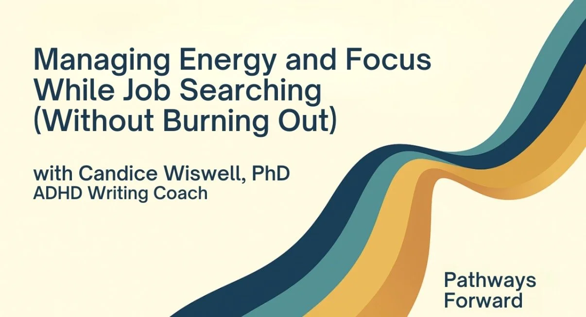 Managing Energy and Focus While Job Searching (Without Burning Out)