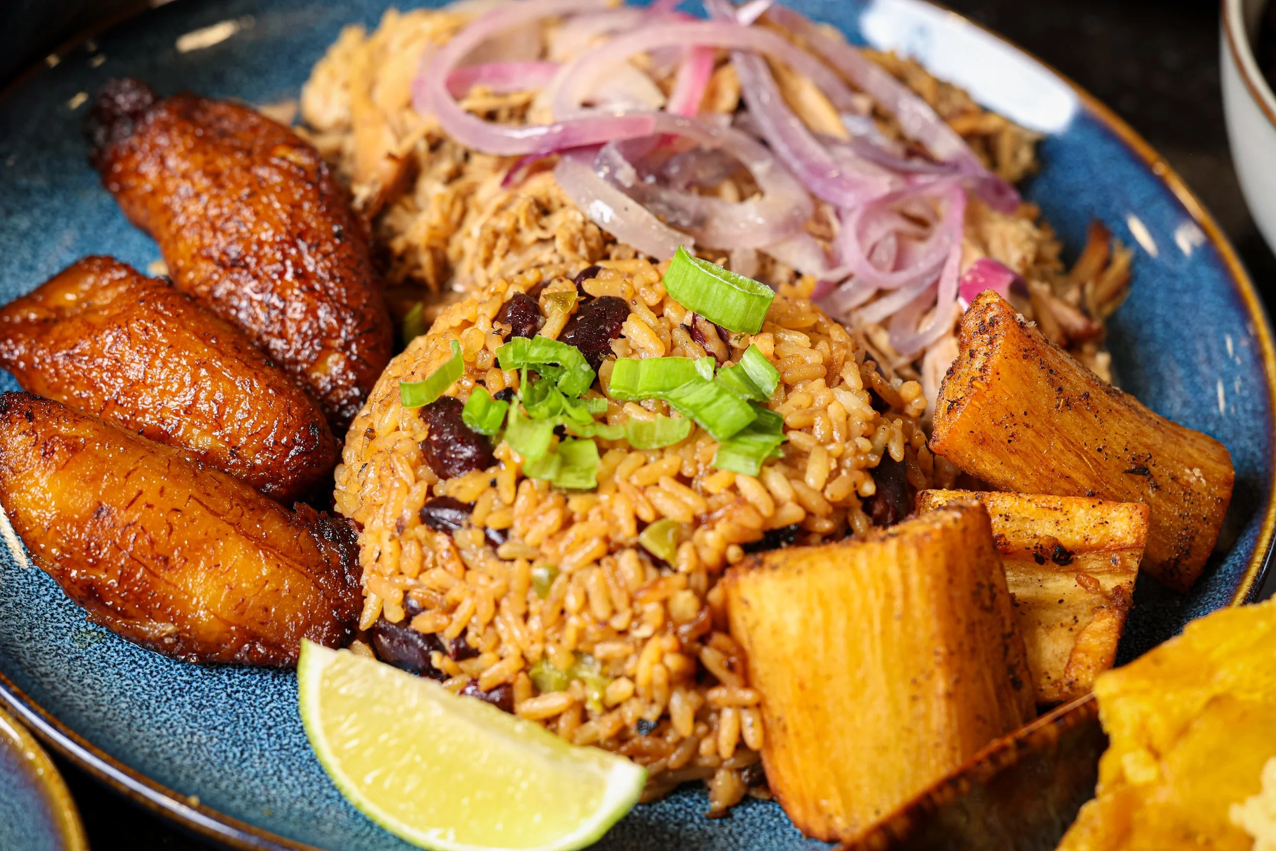 Havanas_Cuisine_Cuban_ Restaurant_Plates_Yuca_Maduros_Moro_Ropa Vieja_Traditional_Cuban_Food.jpg