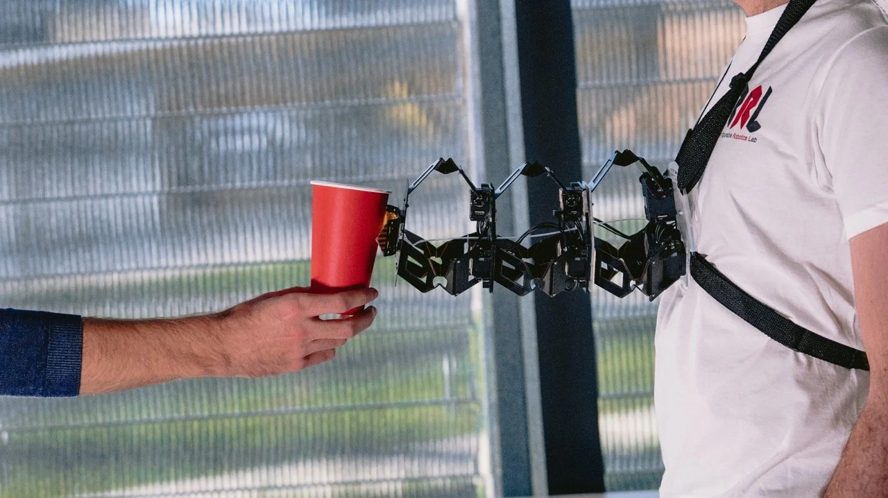 Origami-Inspired Third Arm