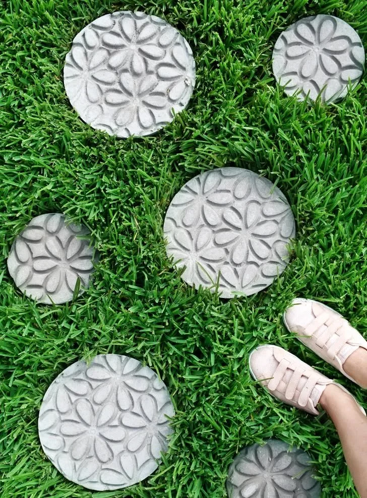 Free Wednesday Activity- Salt Dough Stepping Stone 