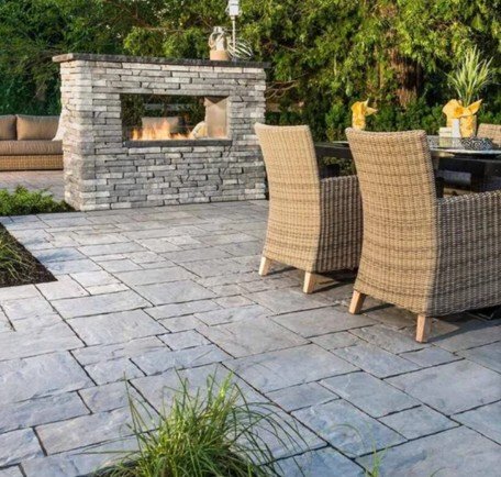 Outdoor Fireplace Contractor in Appleton, WI: The Chimney and the Wall It Sits In