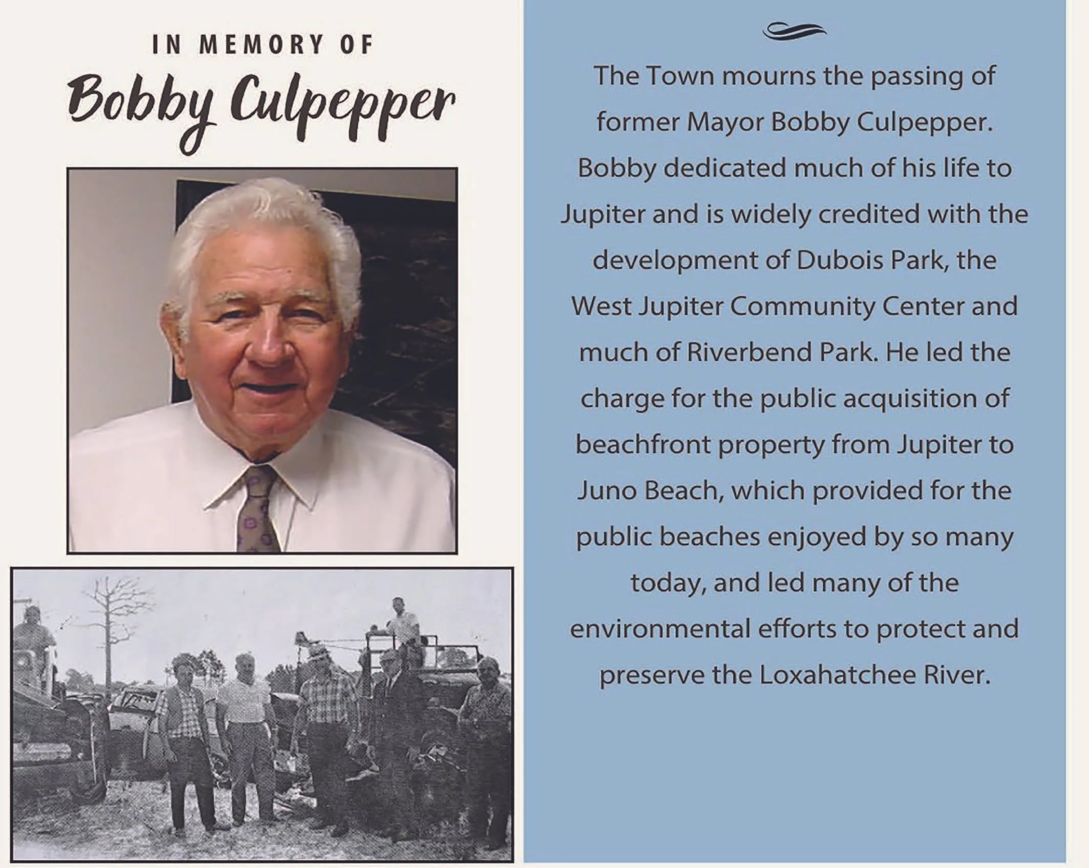 Bobby Culpepper's Legacy: Pawprints in the Sand, and Parks for All