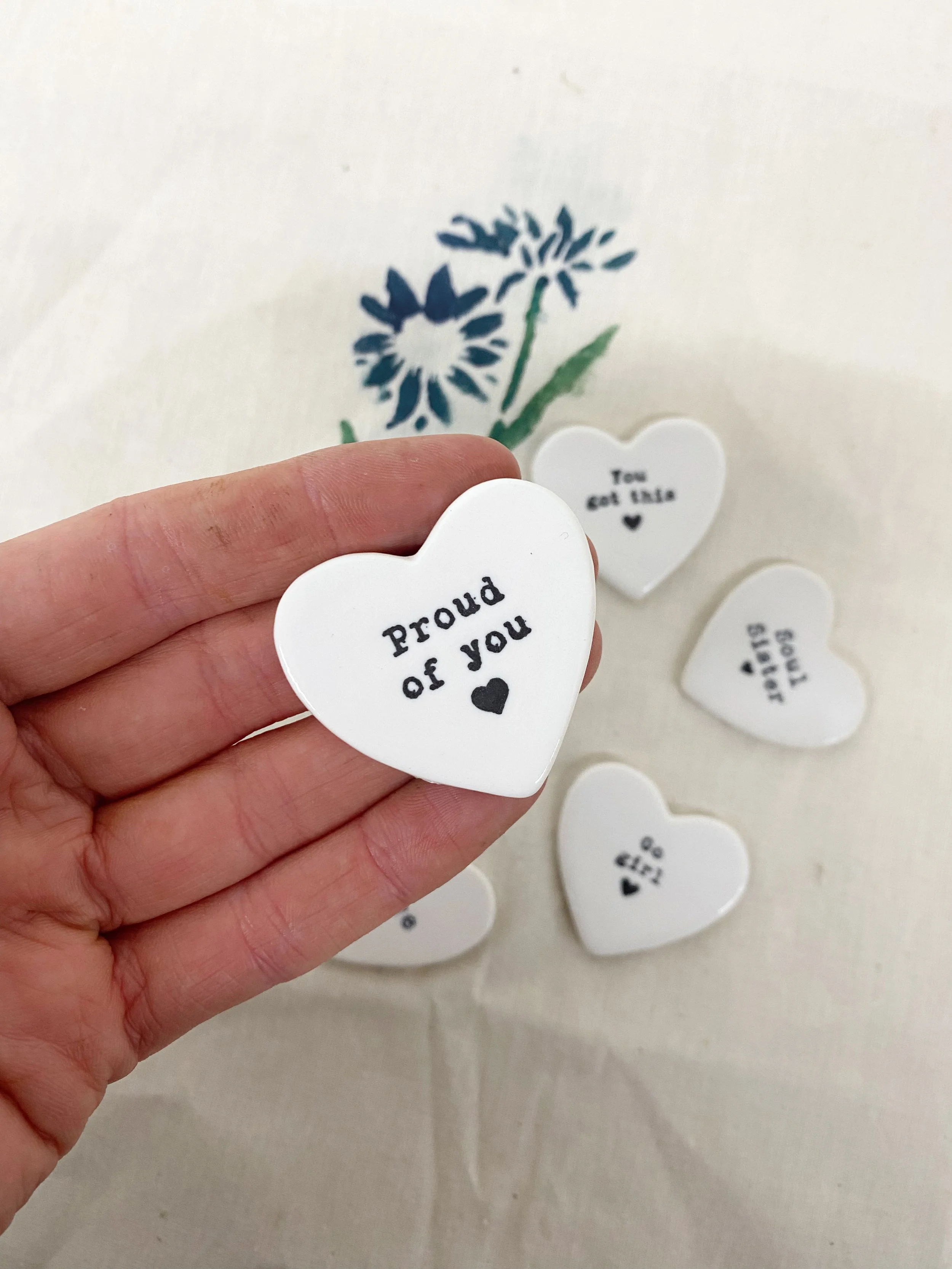 Small 'Proud of you' Heart Token