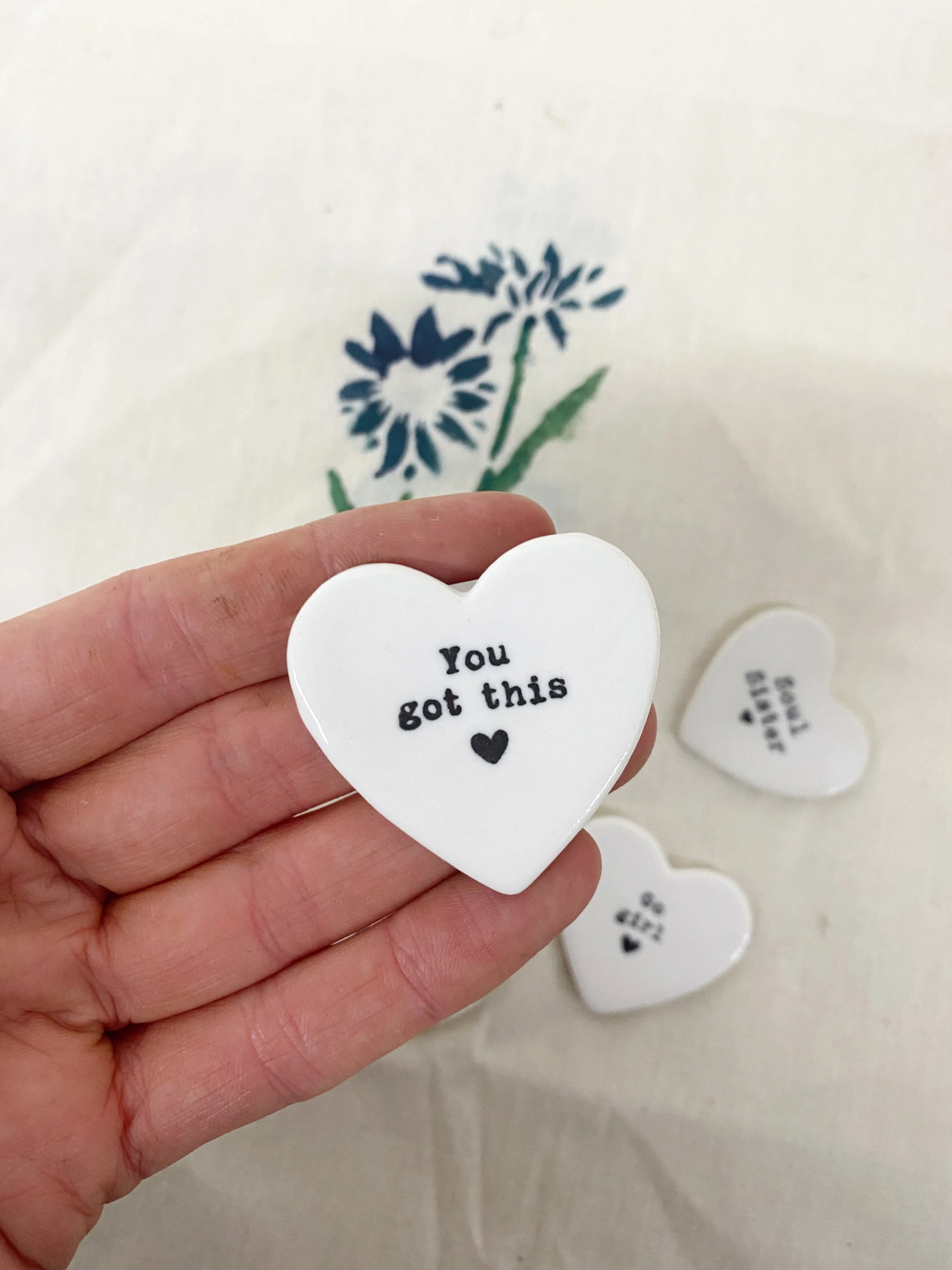 Small 'You Got This' Heart Token