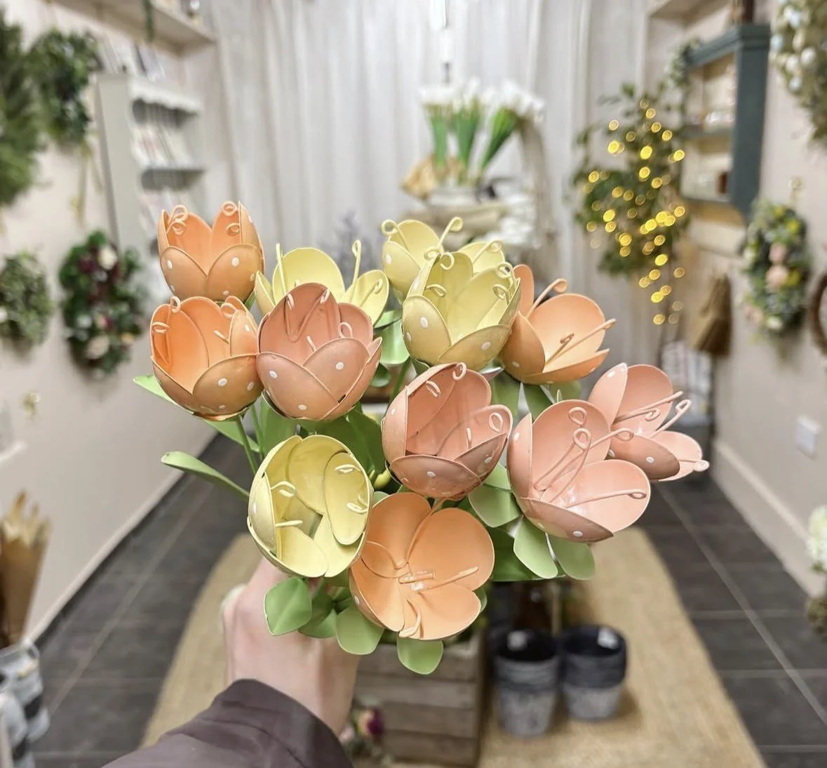 Metal Flower Picks SINGLES