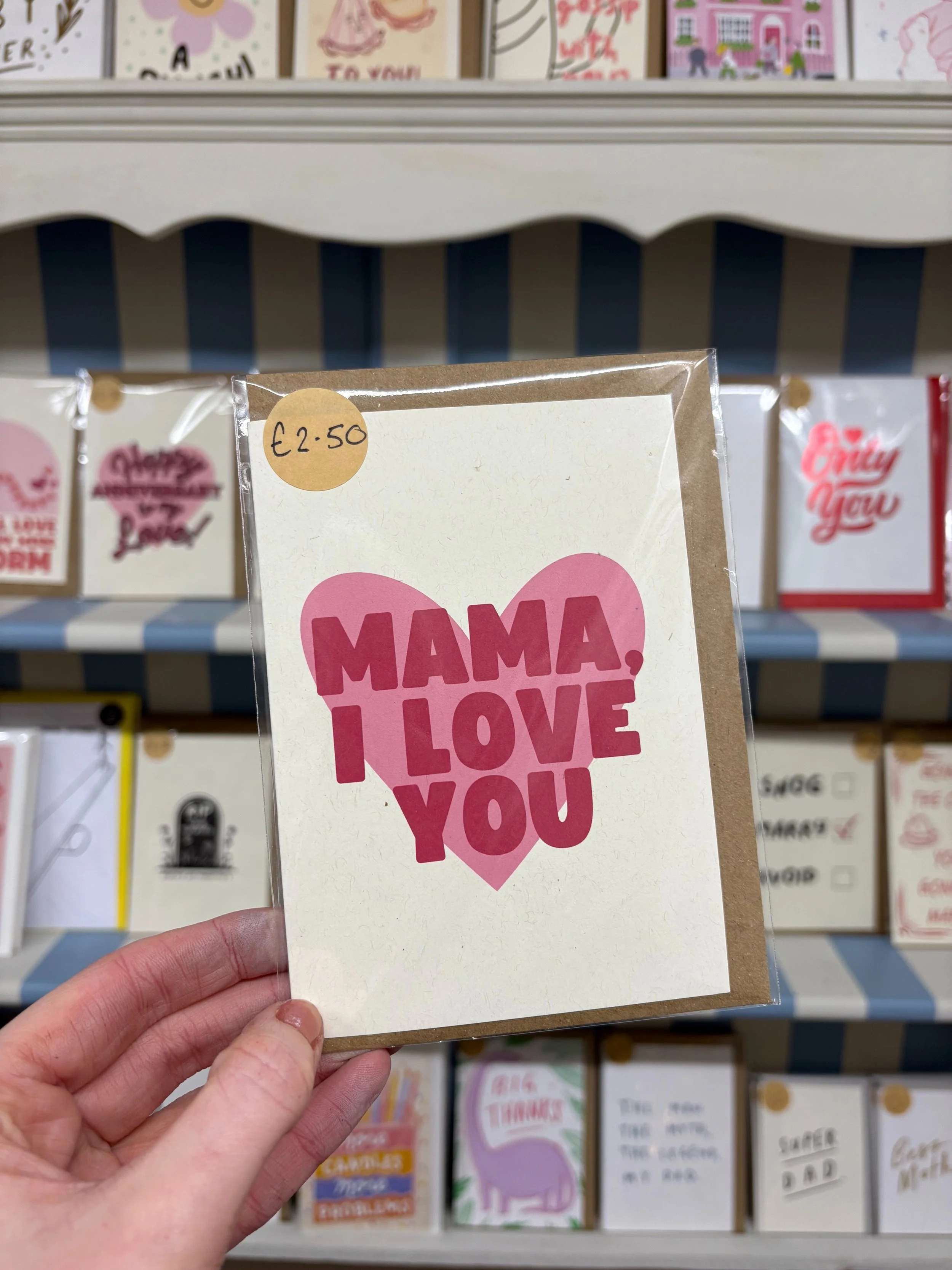 'Mama, I Love You' Rectangle Card