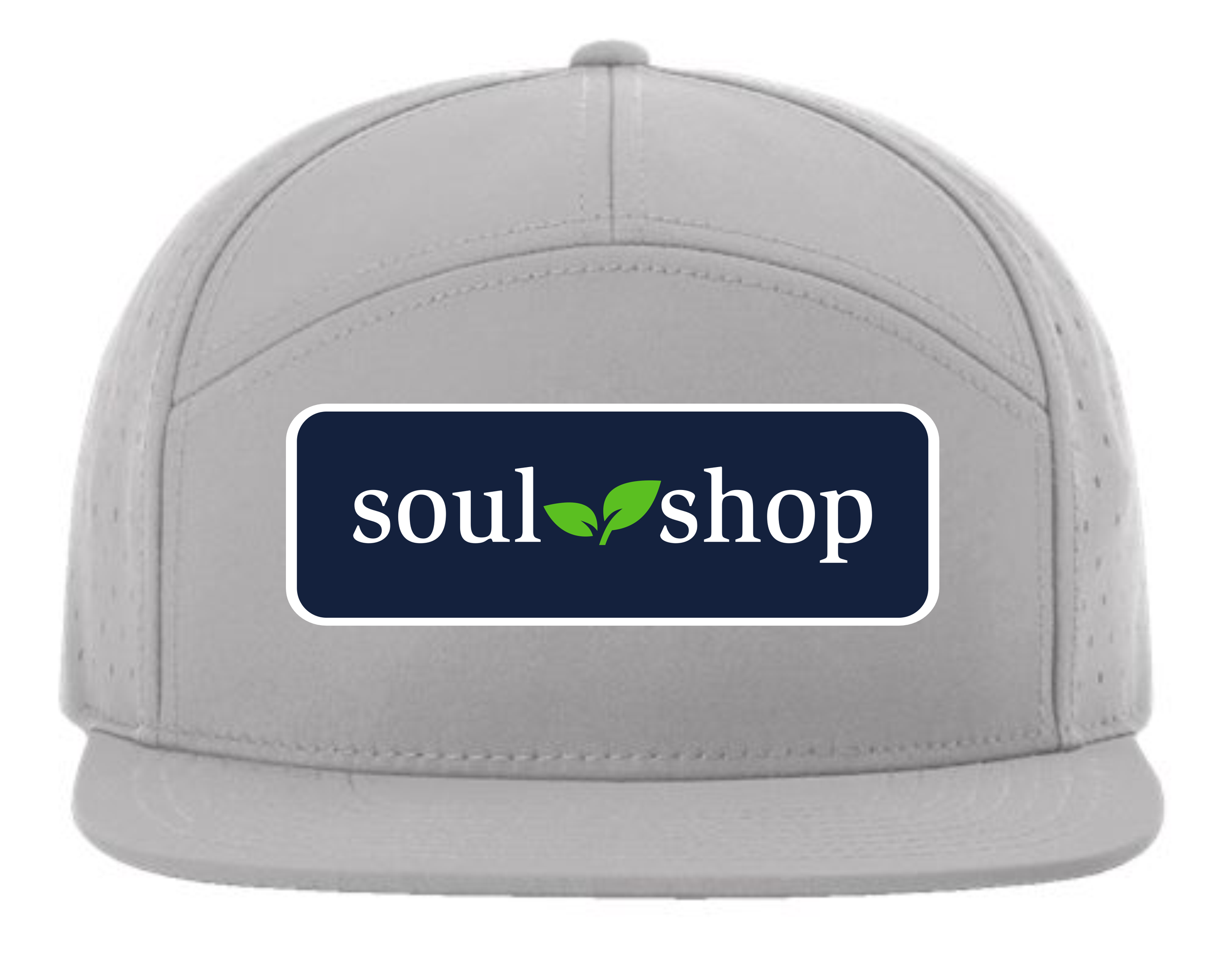 Soul Shop Patch Hats - Gray Front.png