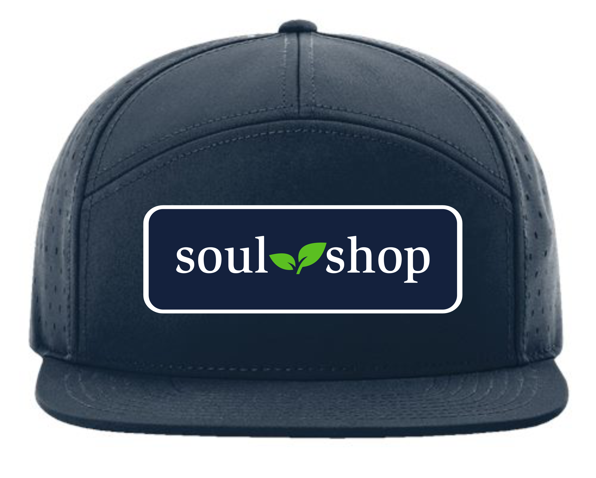 Soul Shop Patch Hats - Navy Front.png