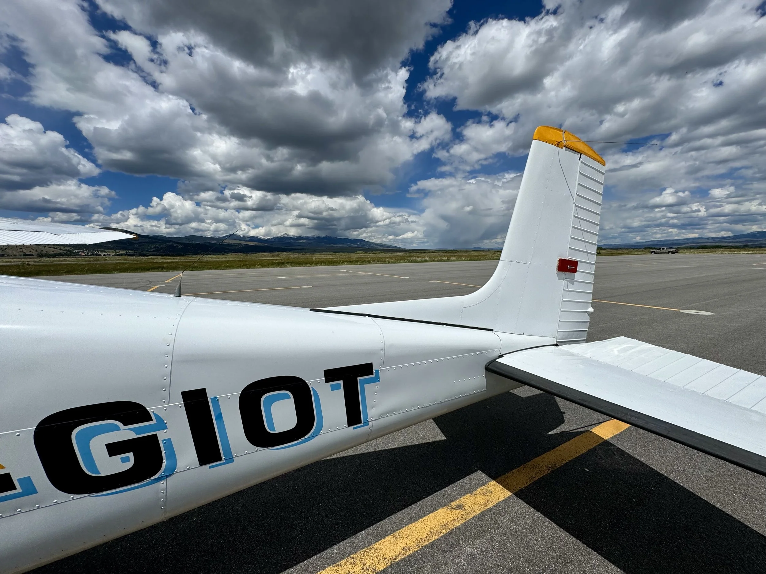 C-GIOT on the apron