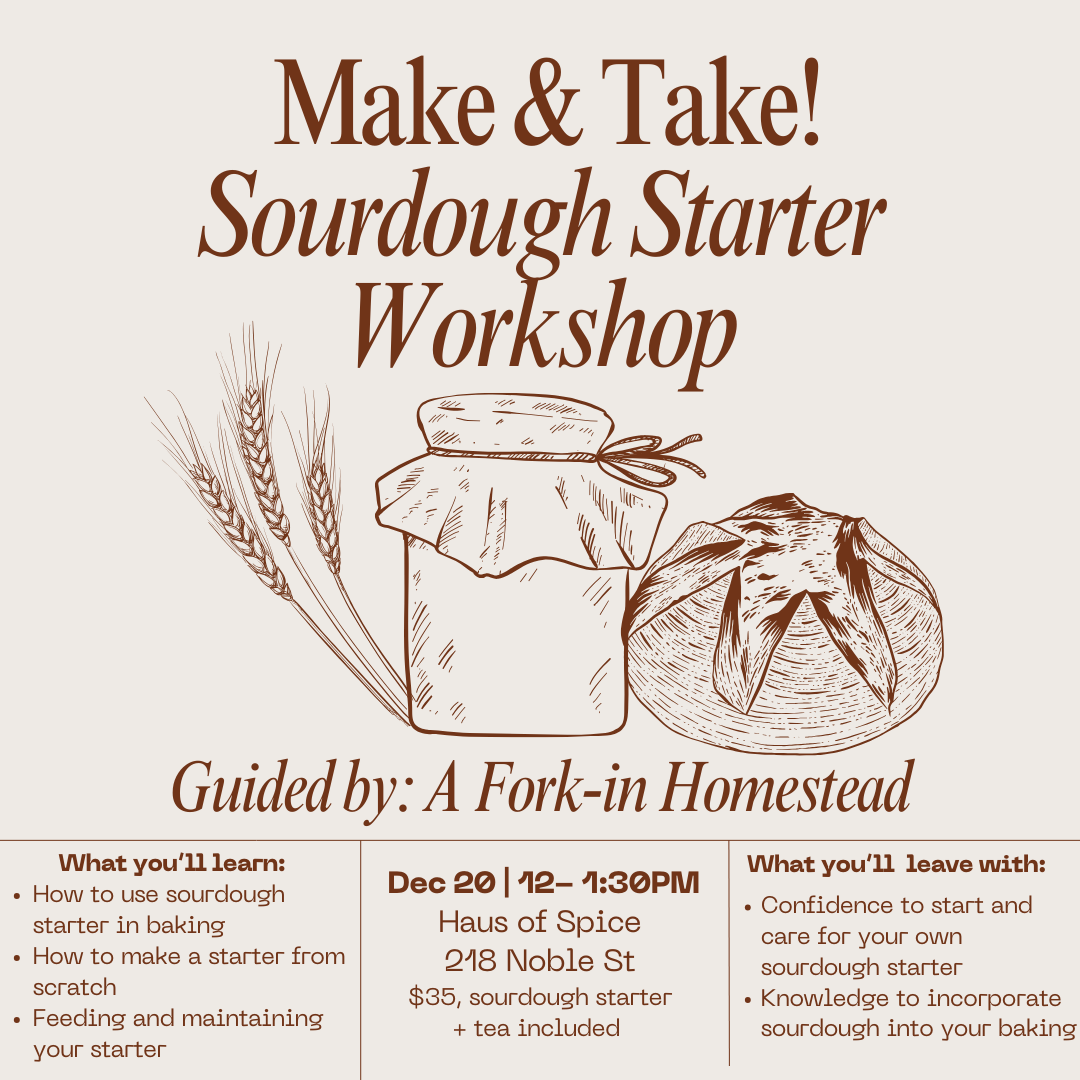 Make & Take: Sourdough Starter Workshop