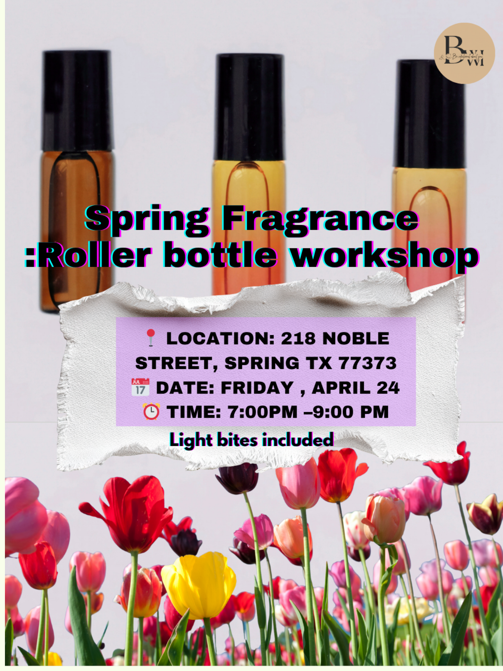 Spring Fragrance Workshop!