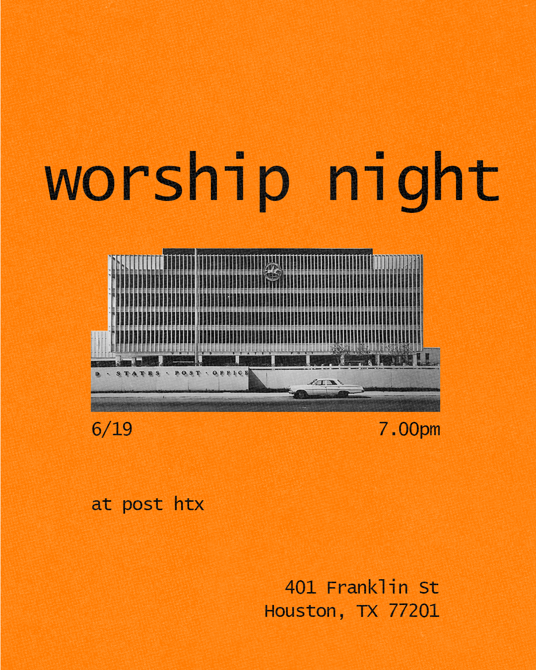 Worship Night at POST Houston