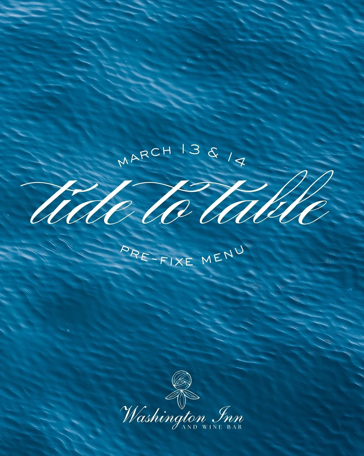 On March 13 and 14, 2026, Washington Inn &amp; Wine Bar presents Tide to Table, a special three-course menu celebrating the sea&rsquo;s influence on Cape May.
Experience seasonal seafood and coastal ingredients, prepared with classic technique and re