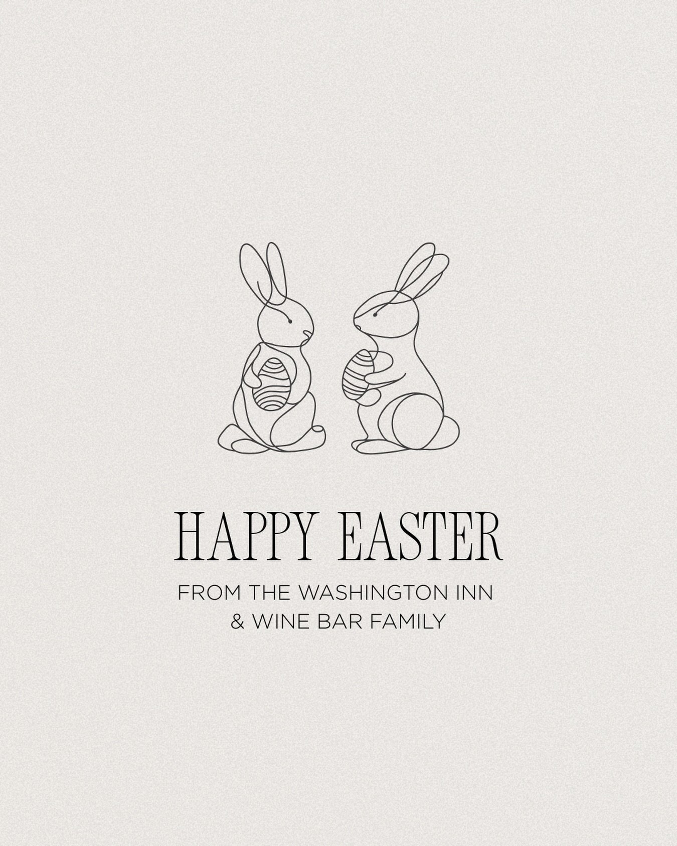 Happy Easter from the Washington Inn &amp; Wine Bar. May your day be beautifully spent, especially here in Cape May. We look forward to celebrating with you, this afternoon or in the evening. #eastersunday #capemay #washingtoninn