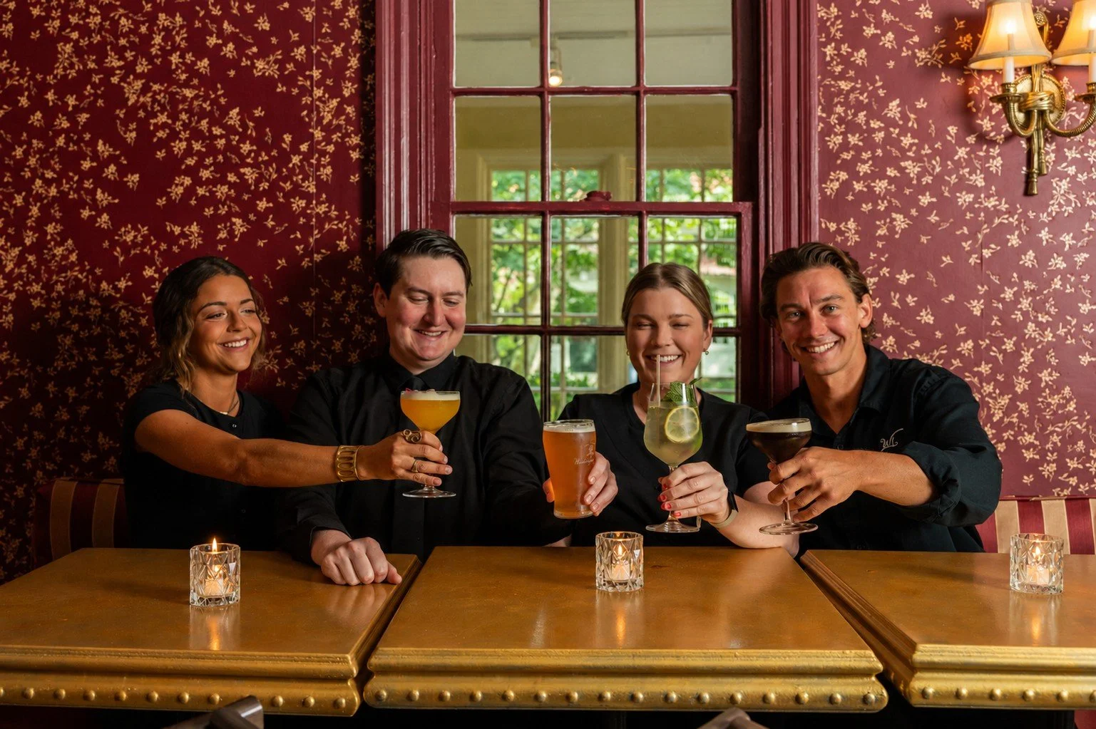 Pull up a seat, say hello, and let our team pour your next favorite drink. Whether it's wine, cocktails, or simply great company, there's always a reason to gather at the Wine Bar.

#capemay #washingtoninn #theinn #winebar #winecellar