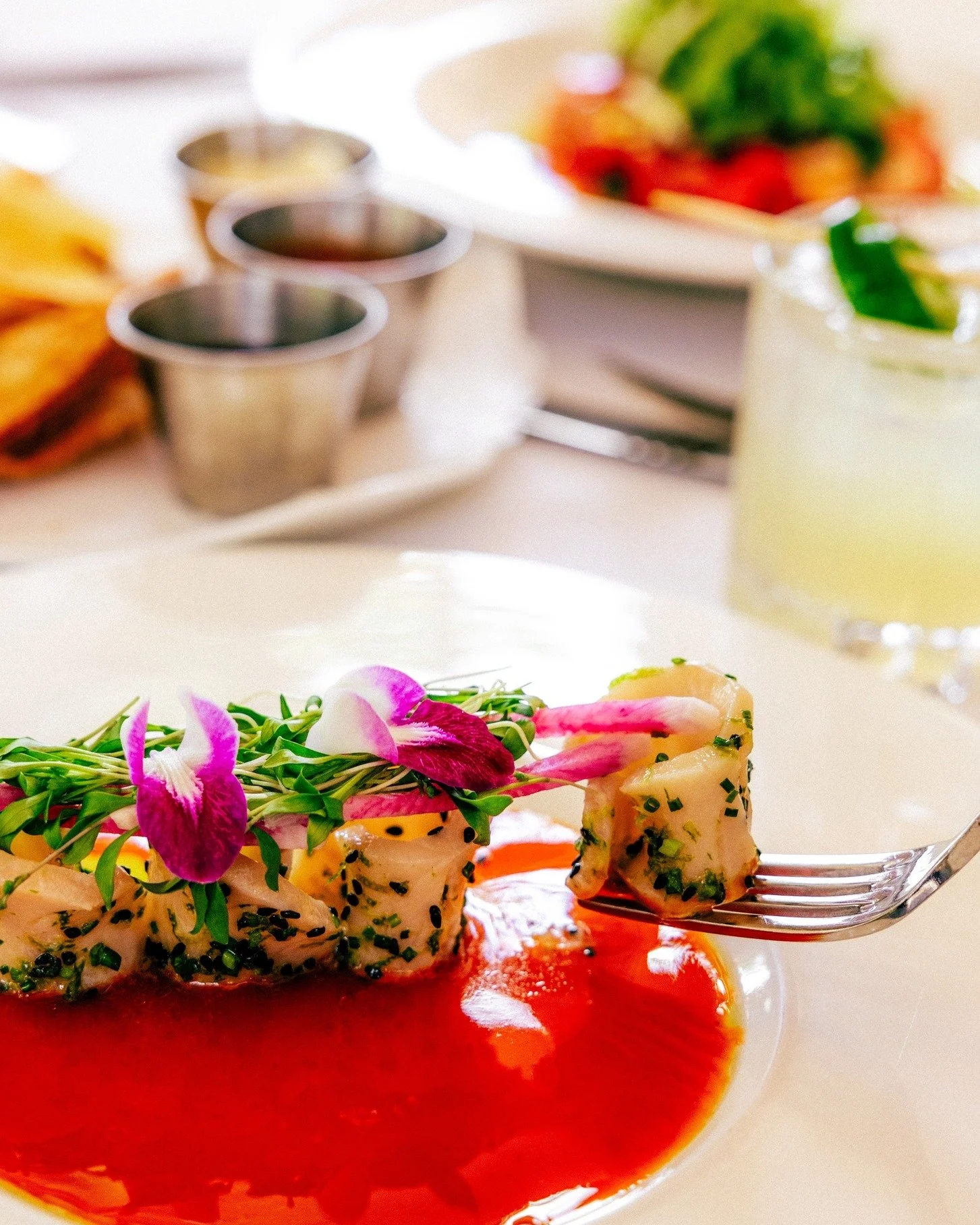 Our Hamachi Crudo brings together sushi-grade Japanese yellowtail with guajillo chili and pineapple aguachile, watermelon radish and cilantro for a dish that&rsquo;s as beautiful as it is vibrant.

A little heat, a little sweetness and a whole lot of