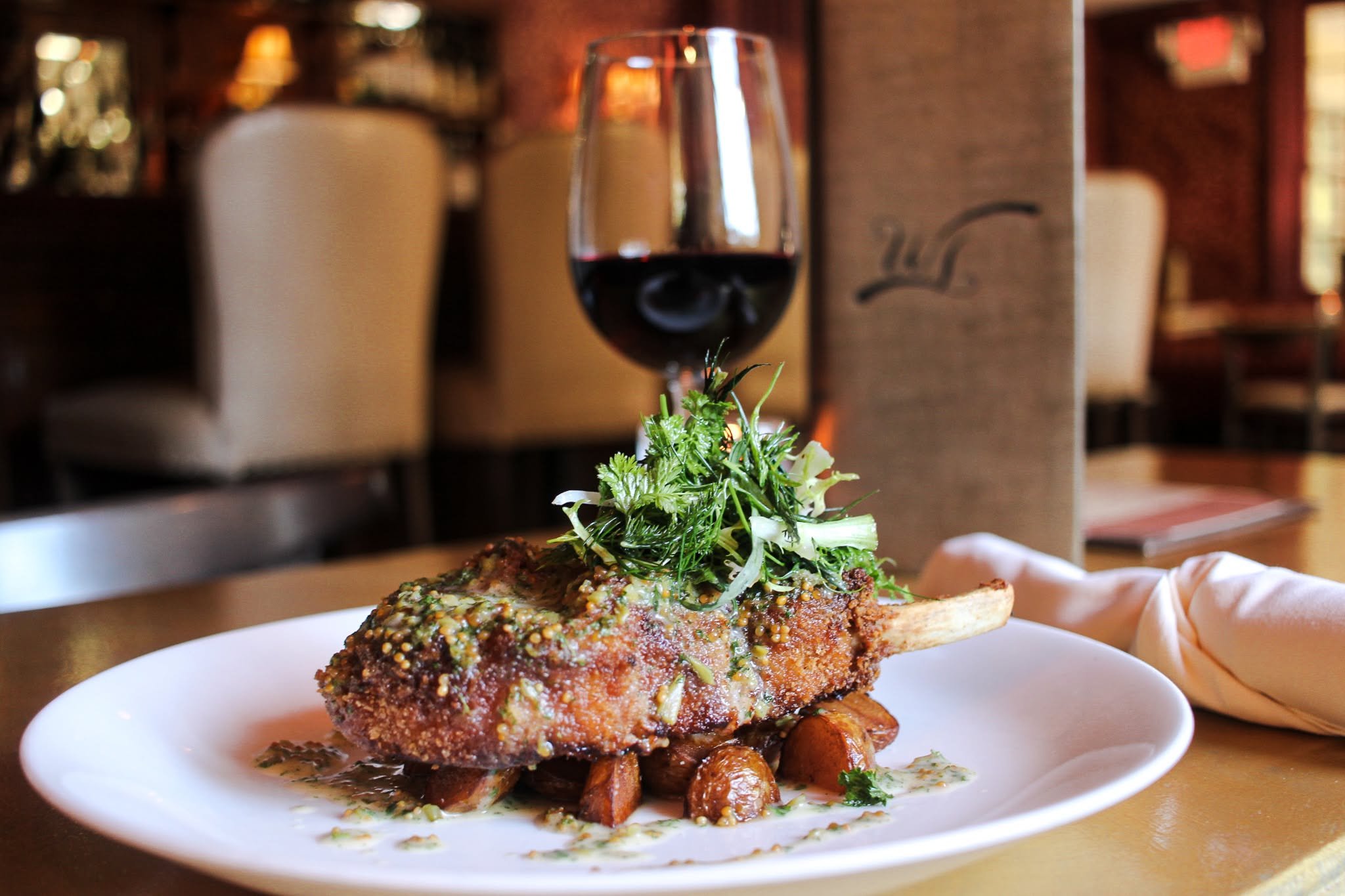 Our final Wine Bar Local Thursday of 2026 deserves a proper sendoff. Join us tomorrow for our $25 Local Thursday Plate, featuring a Smothered Duroc Pork Chop with crispy creamer potatoes, vermouth and trout roe beurre blanc, and fresh arugula. Settle