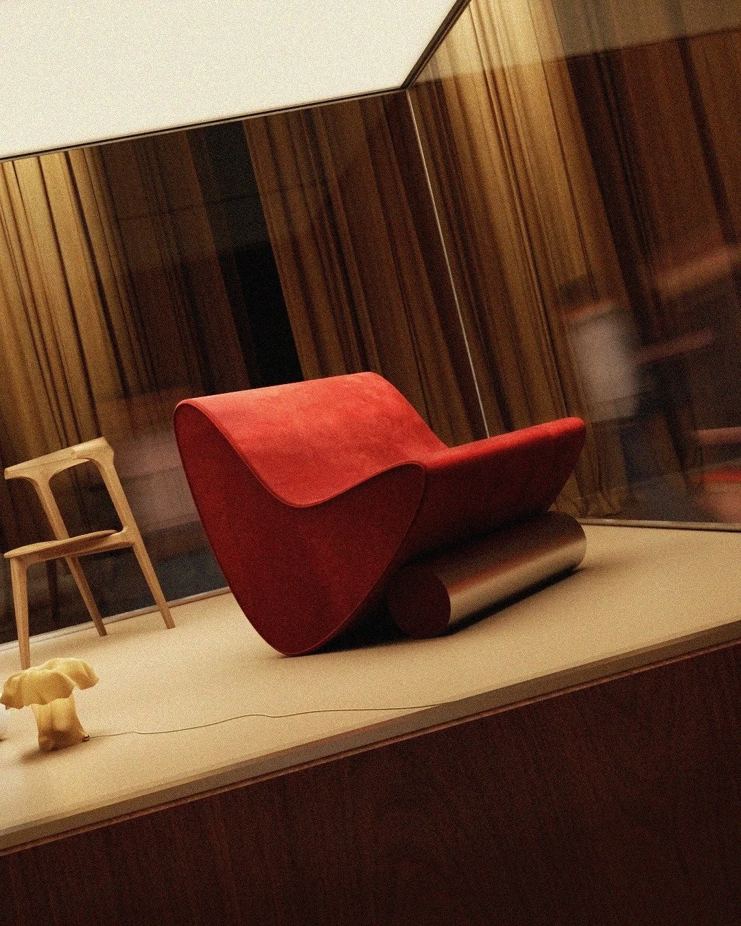 So happy to be featured in the inaugural edition of this series. Celebrating thoughtful, inspiring design from all over the world. Imagery by the talented @gablaporte.

Featuring our Vanguard Lounge Chair, shown here in Crimson Velvet.

#collectibled