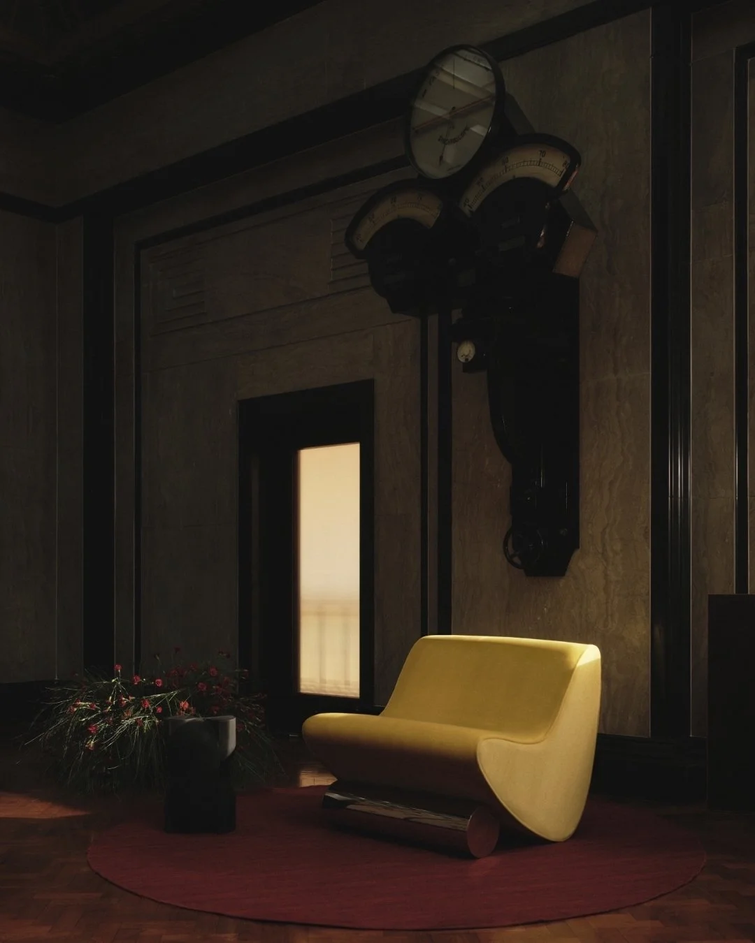 Shot by master of light and shadow @felixspeller. Vanguard Lounge Chair in Yellow Kid Mohair atop a polished stainless steel base.

Styled by @hannahfranklininteriorstylist
Florals by @mad_iris

#StudioBrocky #ControlRoomA #YellowMohair  #BatterseaPo