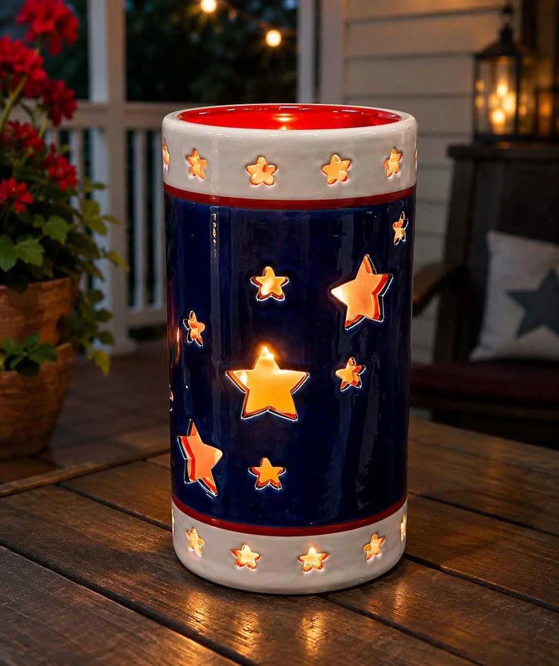 Hand Built PATRIOTIC LUMINARY.jfif