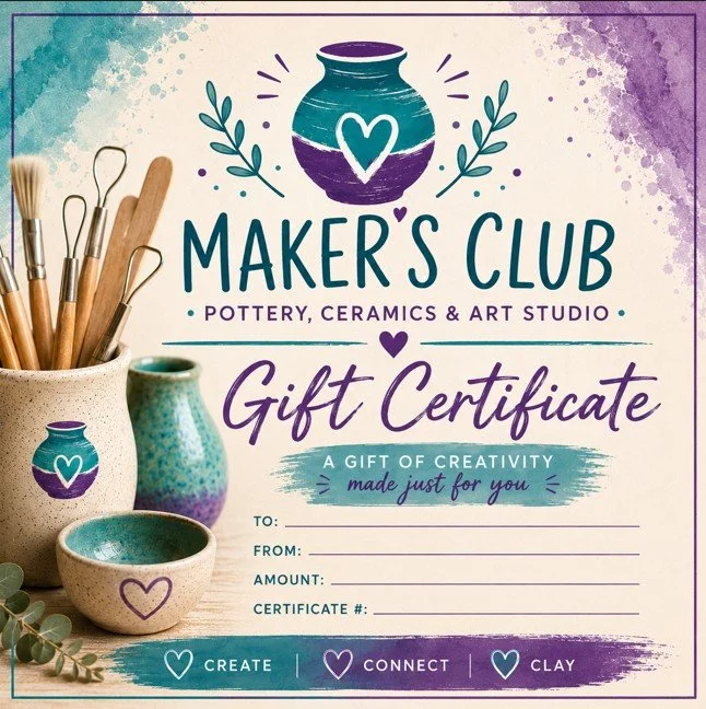 Maker's Club FULL ACCESS Gift Certificate