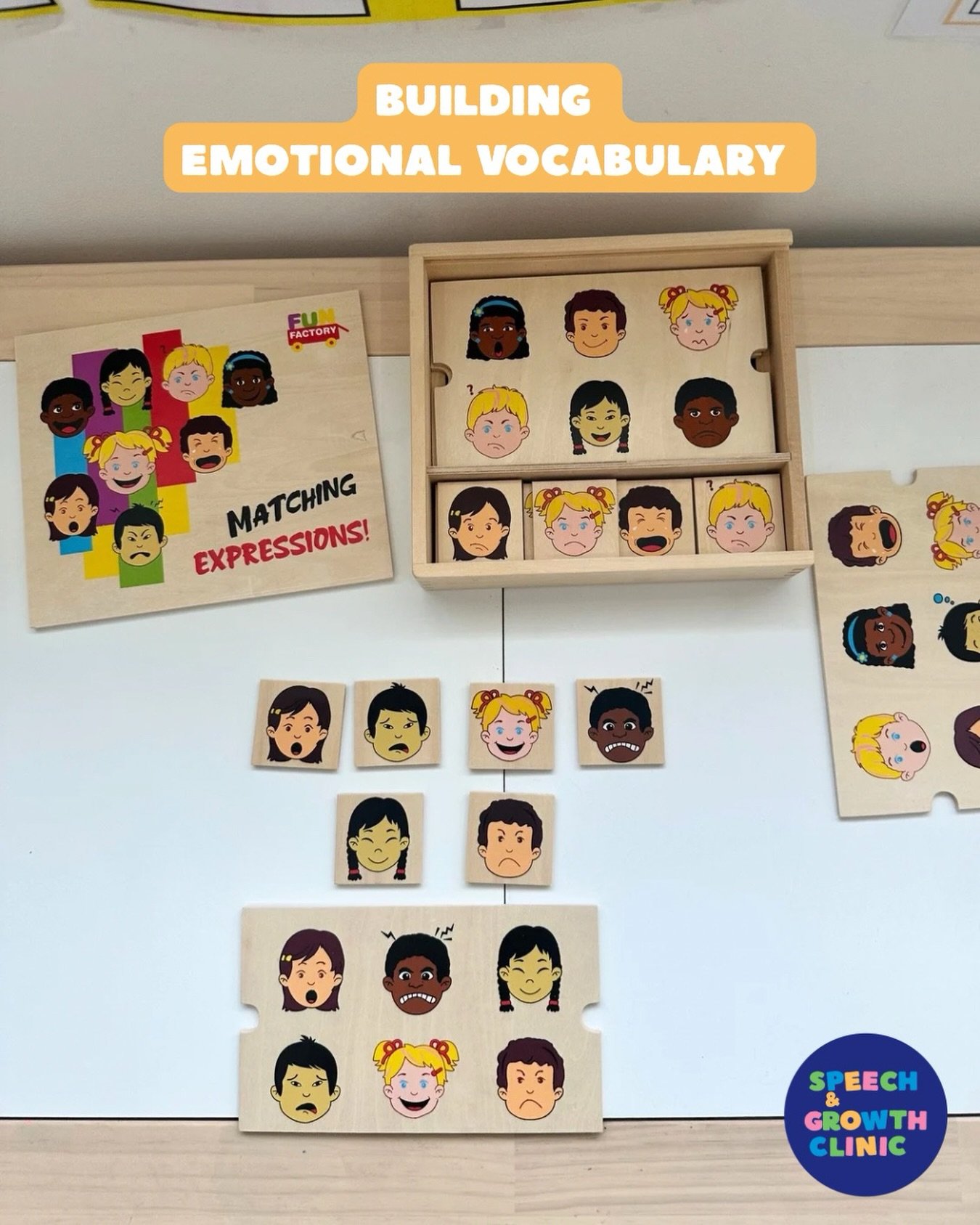 Resource of the Day!
Match the face, name the feeling 😊😲😡

This activity - alongside our Speech Pathologists and parents doing plenty of commenting, labelling, and modelling of emotion words and facial expressions - has been a wonderful way to sup