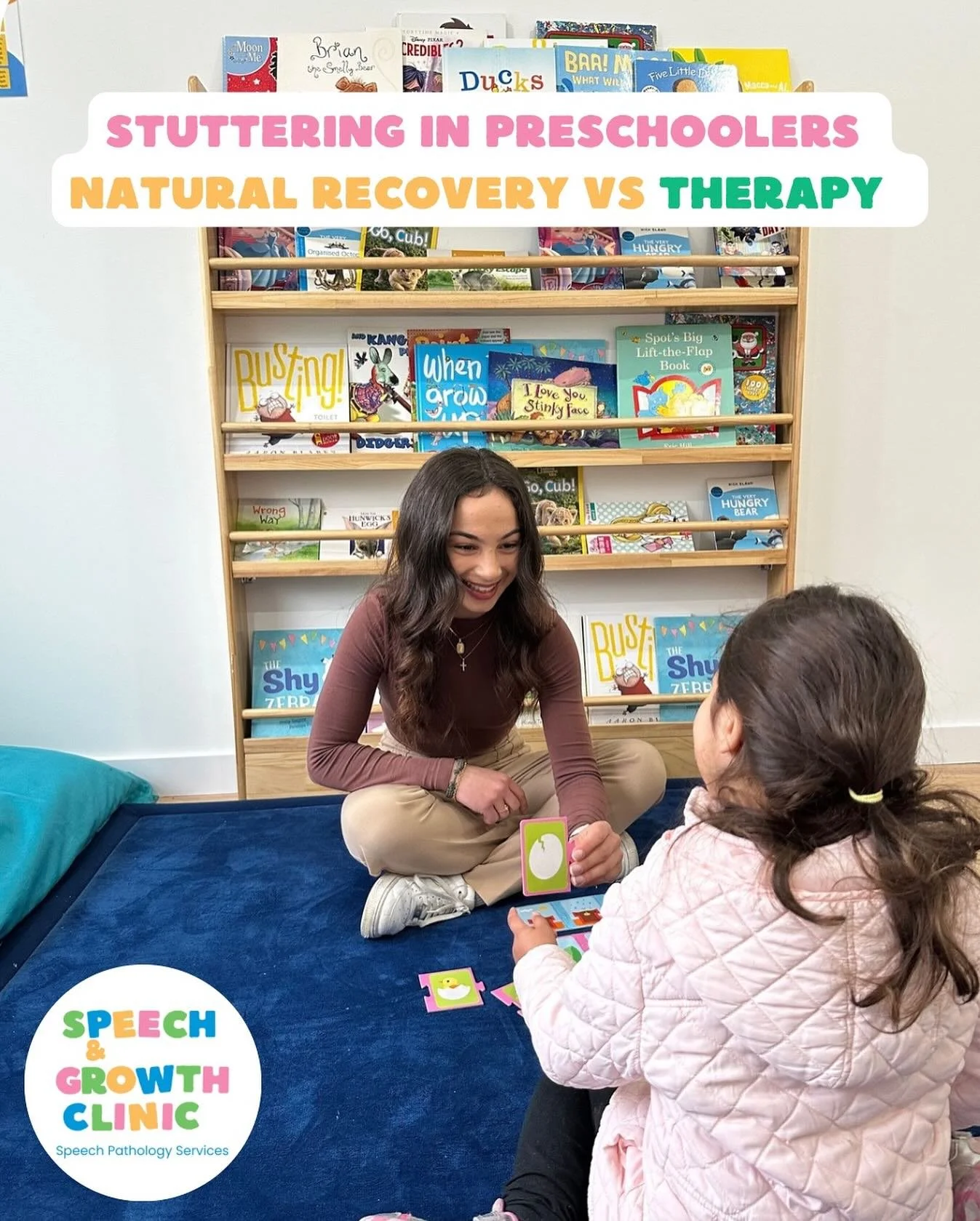 Does your preschool-aged child stutter? 💭

While natural recovery from early stuttering does sometimes occur, we can&rsquo;t predict which children will recover and which may continue to stutter without support.

That&rsquo;s where the Lidcombe Prog