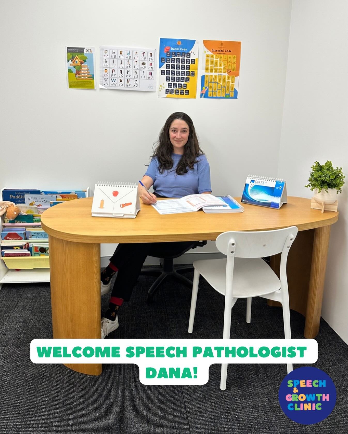 We are so excited to formally welcome the experienced and wonderful speech pathologist, Dana, to the Speech &amp; Growth team! 💛

With over 5 years of experience in the private sector, Dana has supported children and young people of all abilities an