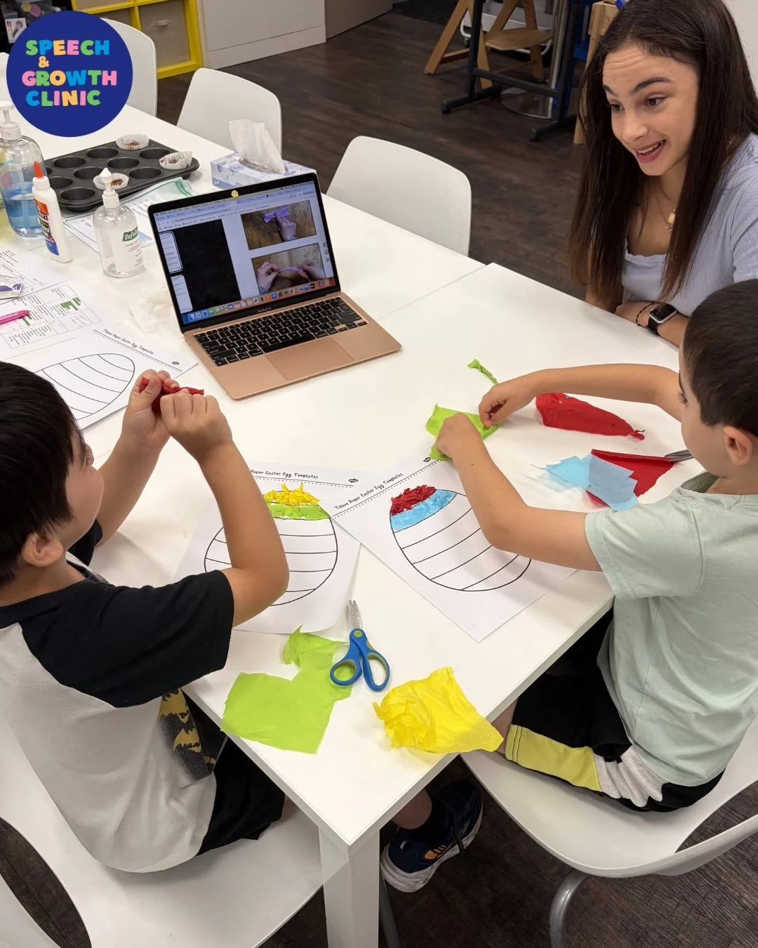 Group therapy isn&rsquo;t just fun - it&rsquo;s evidence-based. Research shows that structured peer interaction supports the development of social communication skills like turn-taking, perspective-taking, and flexible language use in ways 1:1 sessio