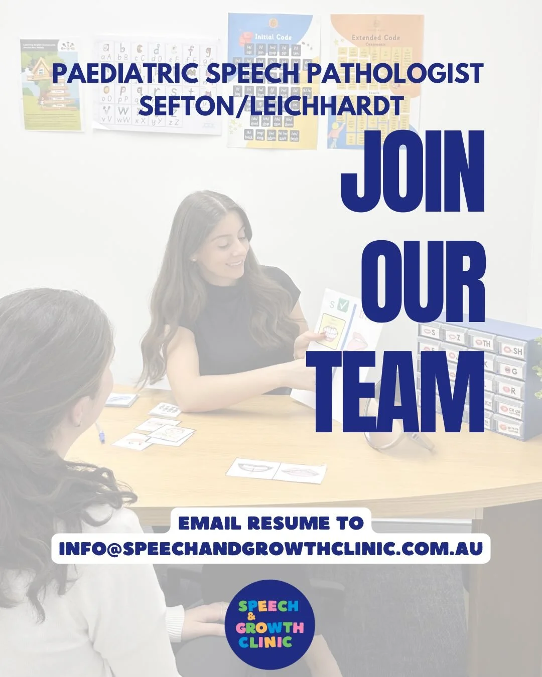We&rsquo;re Hiring &ndash; Speech &amp; Growth Clinic is seeking a passionate Paediatric Speech Pathologist to join our Leichhardt and Sefton locations.

If you&rsquo;re passionate about providing a high standard of care, learning, and working within