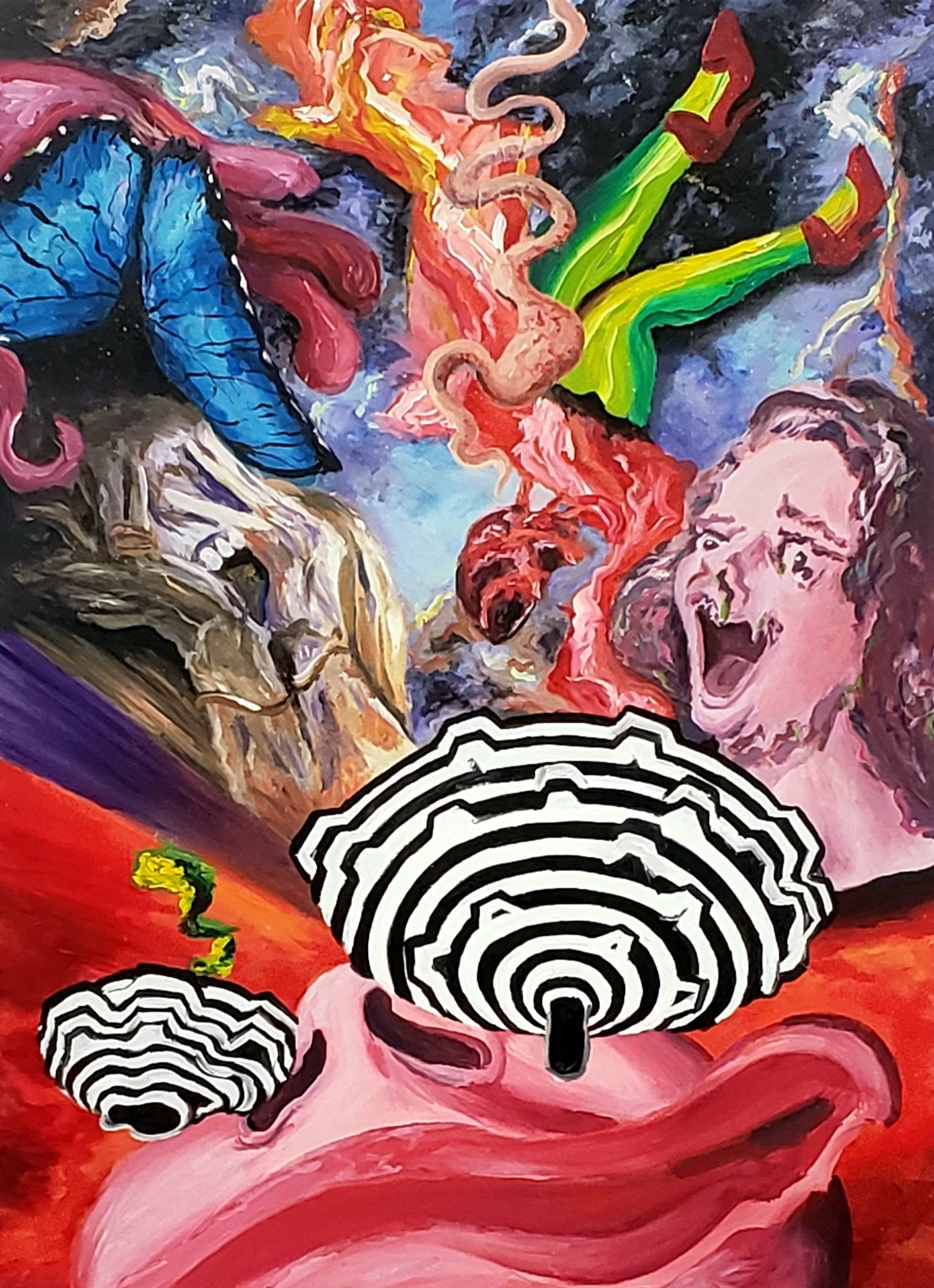 Amalgamation 1 18x24 Oil on Canvas (2021)