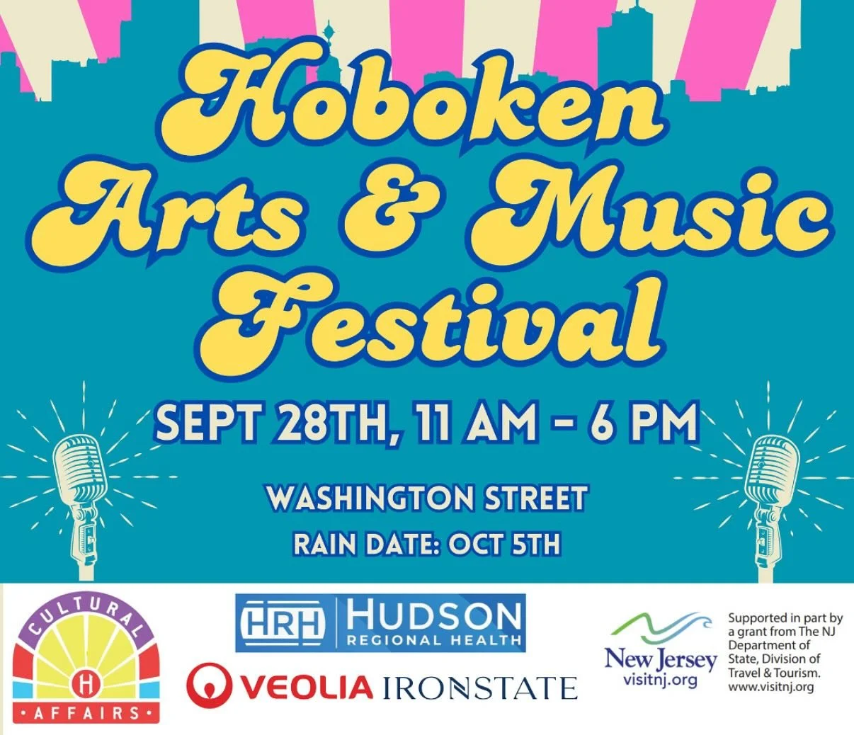 Tomorrow! We&rsquo;ll be tabling at Hoboken Arts and Music 🎶 

Come say hi, meet some neighbors, and learn about our plans to build community and tenant solidarity in the Mile Square: