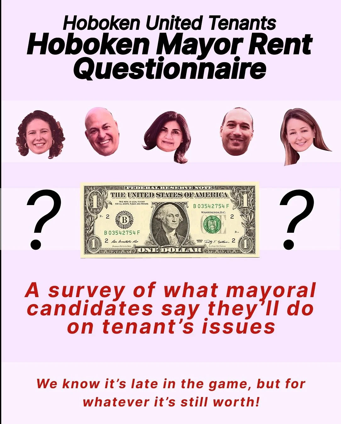 Better late than never, we&rsquo;re releasing the summary of answers candidates gave to our questionnaire.

This was a tough exercise because we did not want to simply amplify the misleading campaigning and vague non-answers you&rsquo;ve all been sub