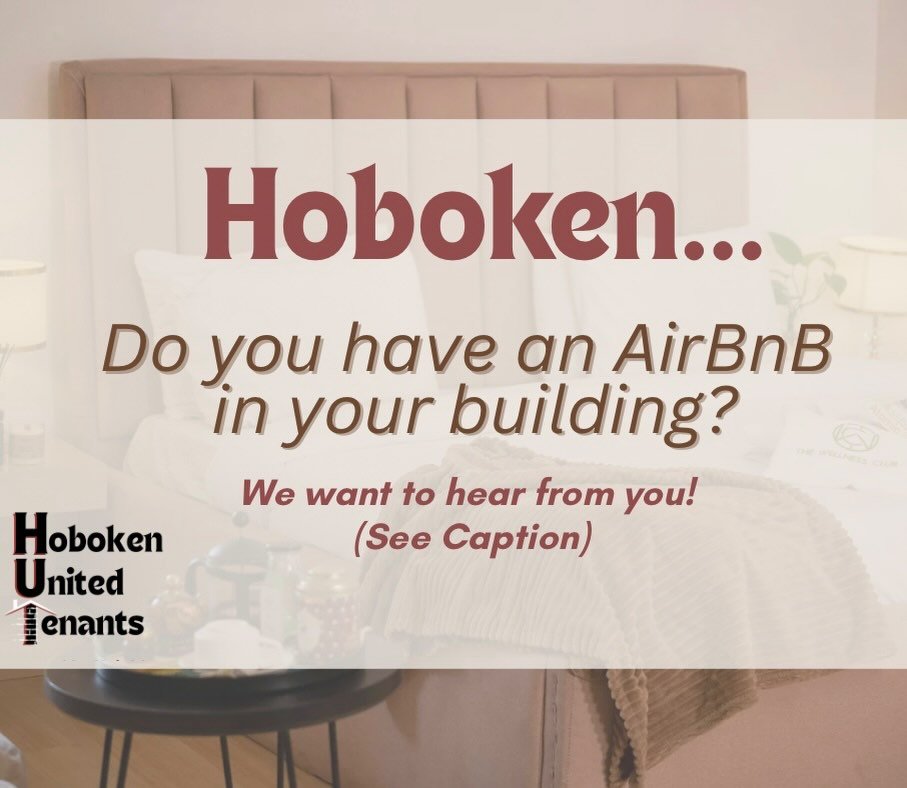 Hey neighbor ☺️

Is there an AirBnB in your building? HUT would love to hear about it. 

Click the link in our bio and find the &ldquo;short term rental&rdquo; survey. We would like to get a sense of where AirBnB is being used so we can better advoca