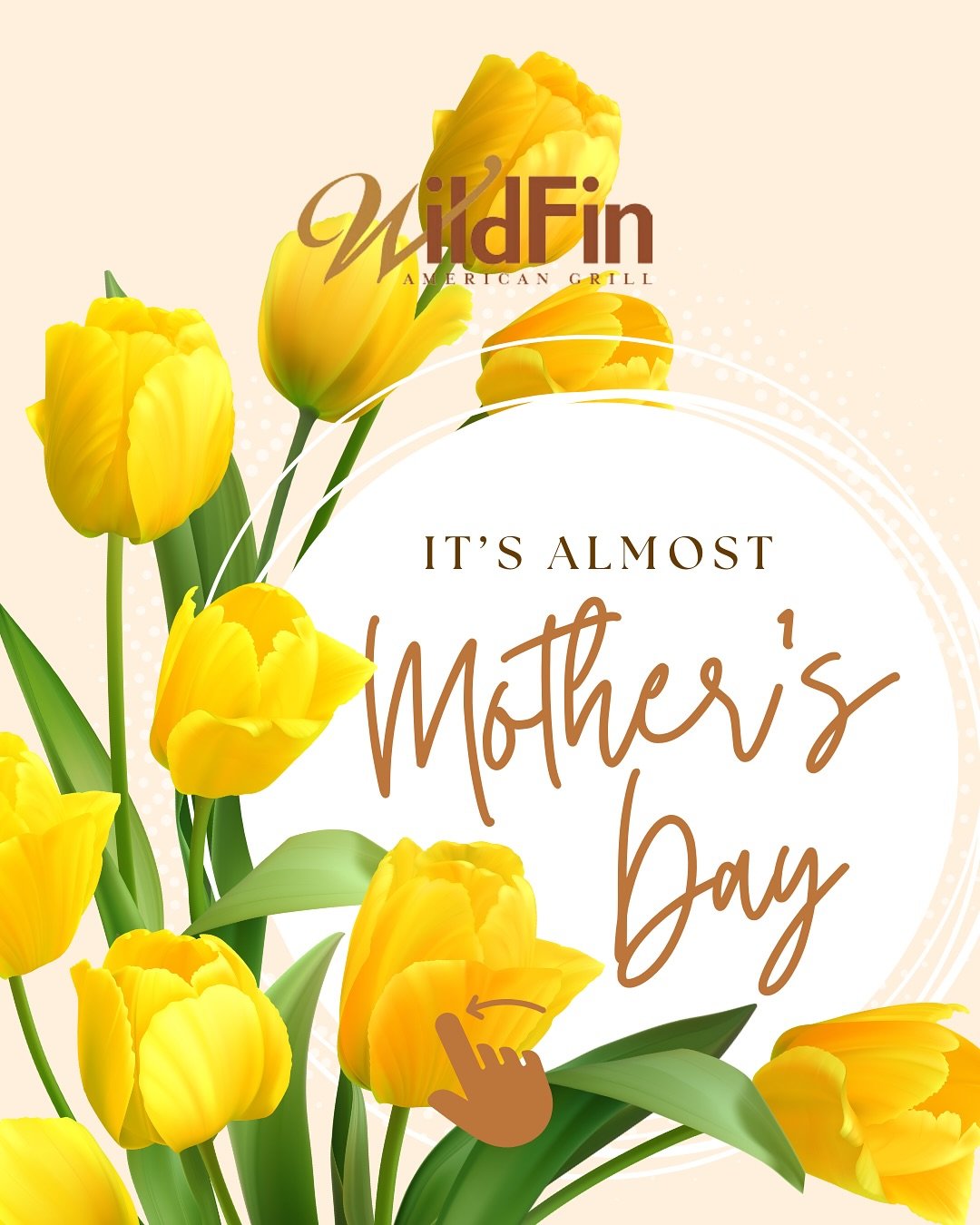 🚨 PSA: Mother’s Day is almost here! Have you booked your reservation yet? 💐 Tables are filling fast—treat Mom to a meal she deserves at WildFin.
✨ Go to wildfinamericangrill.com to save your spot before it’s too late!
#MothersDa