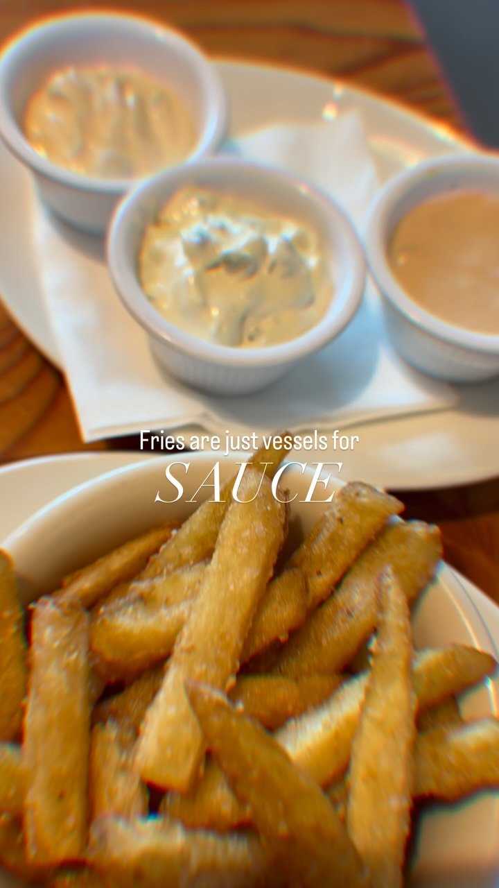 Let’s be honest—it’s about the dip.
And we’ve got all the homemade sauces.
#nationalfrenchfryday