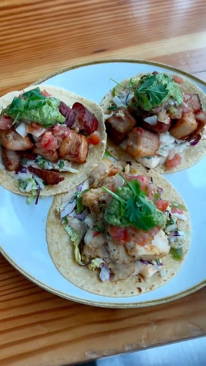 🌮 Have you tried our tacos yet?
#tacos #tacotuesday #porkbelly #wagyubeef #fishtacos