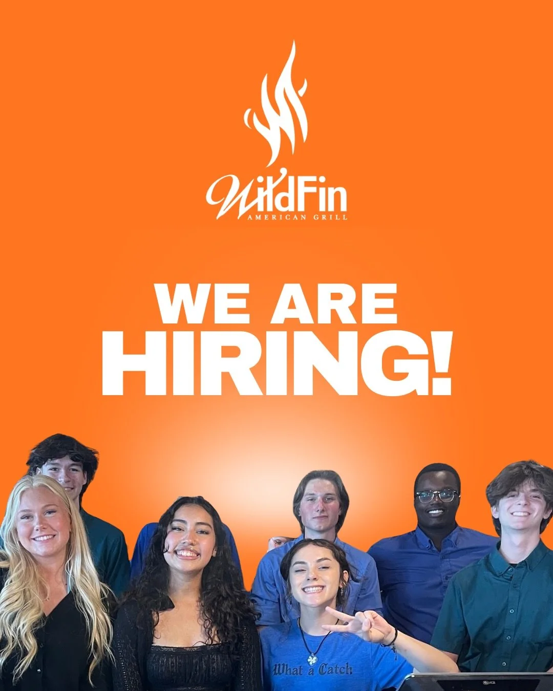 ☀️ Sunnier days are almost here&hellip; and so are new opportunities at WildFin!

As we head into the busy season, all WildFin American Grill locations are hiring, and we&rsquo;re looking for great people to join our team.

At WildFin, our goal is si