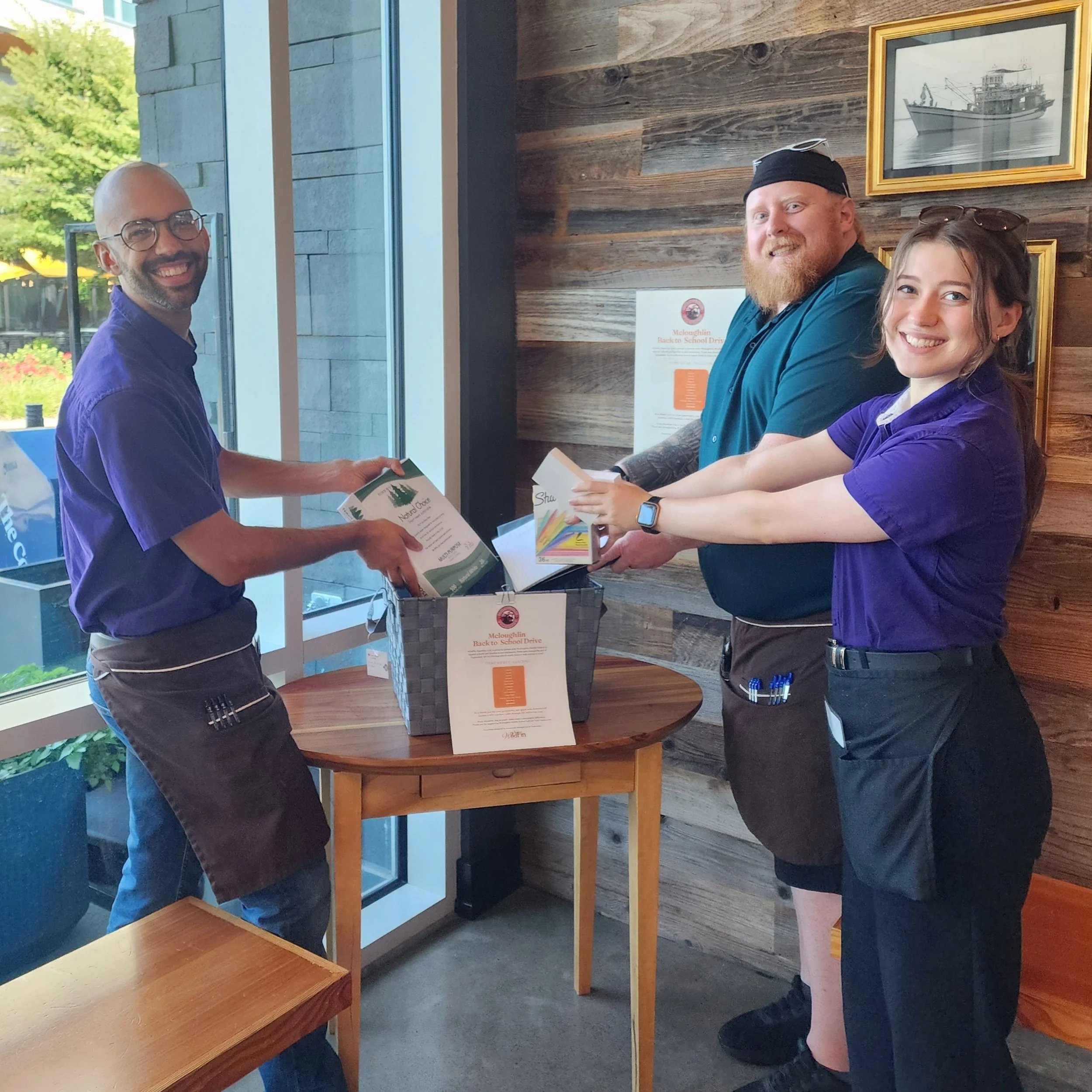 🎒 School Drive at WildFin Vancouver 🎒

We&rsquo;re proud to partner with McLoughlin Middle School to support students and families in our community! From now through the end of September, we&rsquo;re collecting school supplies for schools in need.
