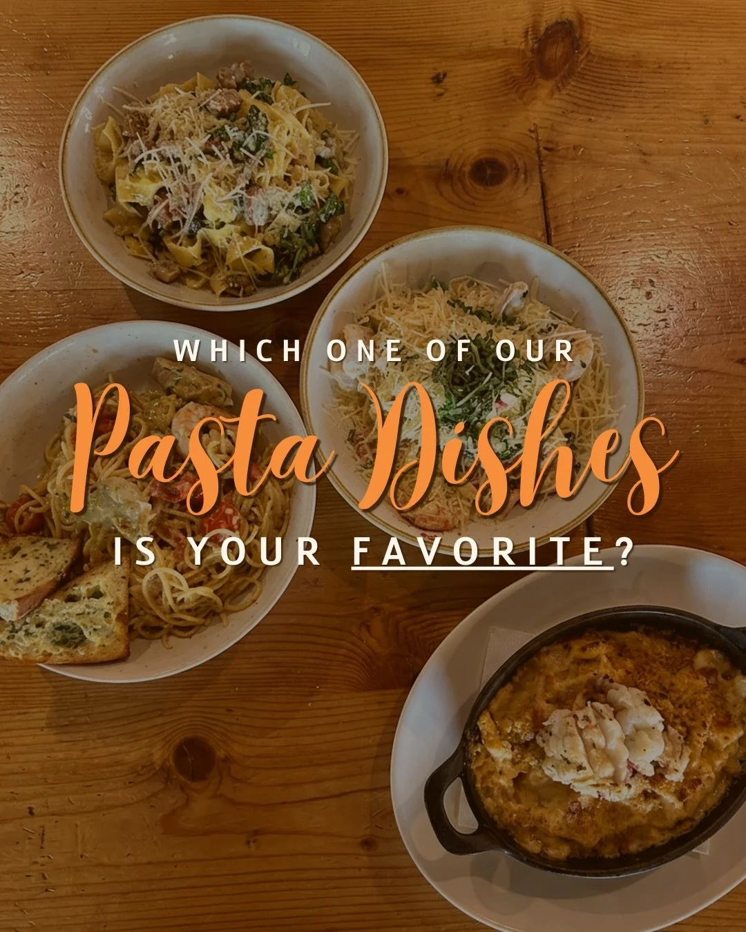 Menu changes are coming, and before we make any moves, we need to know: which pasta dish can&rsquo;t you live without? 🍝 

Comment your favorite below &mdash; every vote counts as we plan what&rsquo;s next!

.
.
.

#pnwfoodie #pnwfood #tacomawa #van